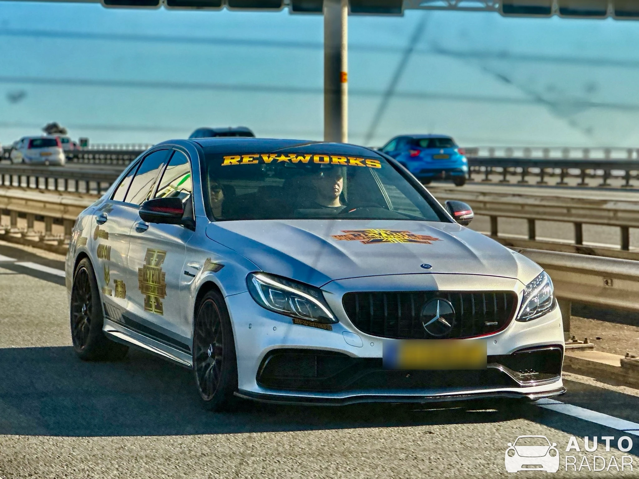 Mercedes-AMG Renntech C 63 S W205 spotted in Capelle aan den IJssel, Netherlands