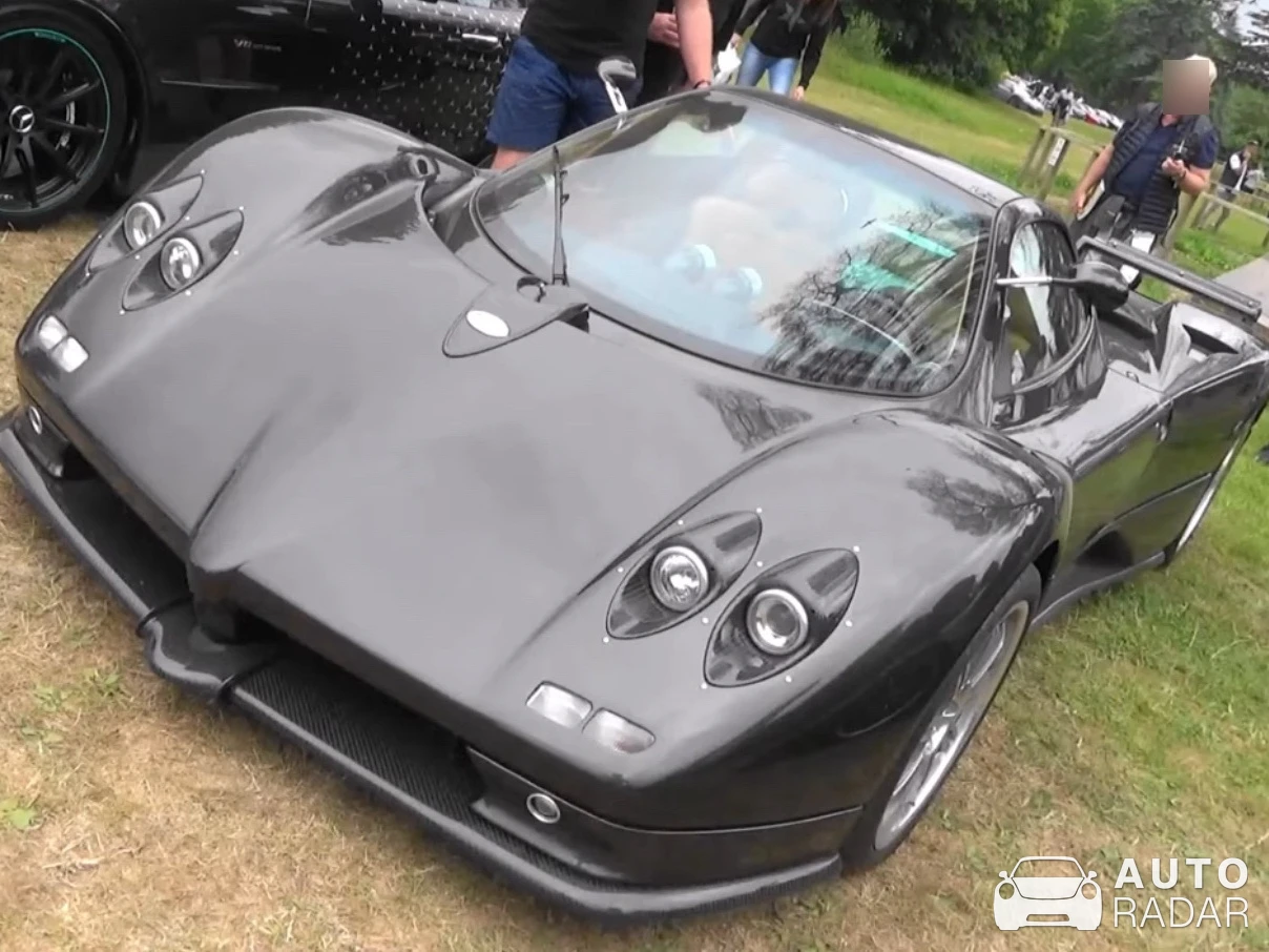 Pagani Zonda F Roadster Clubsport spotted in Chichester