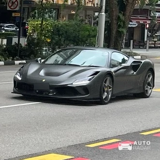 Ferrari F8 Tributo spotted in Singapore, Singapore