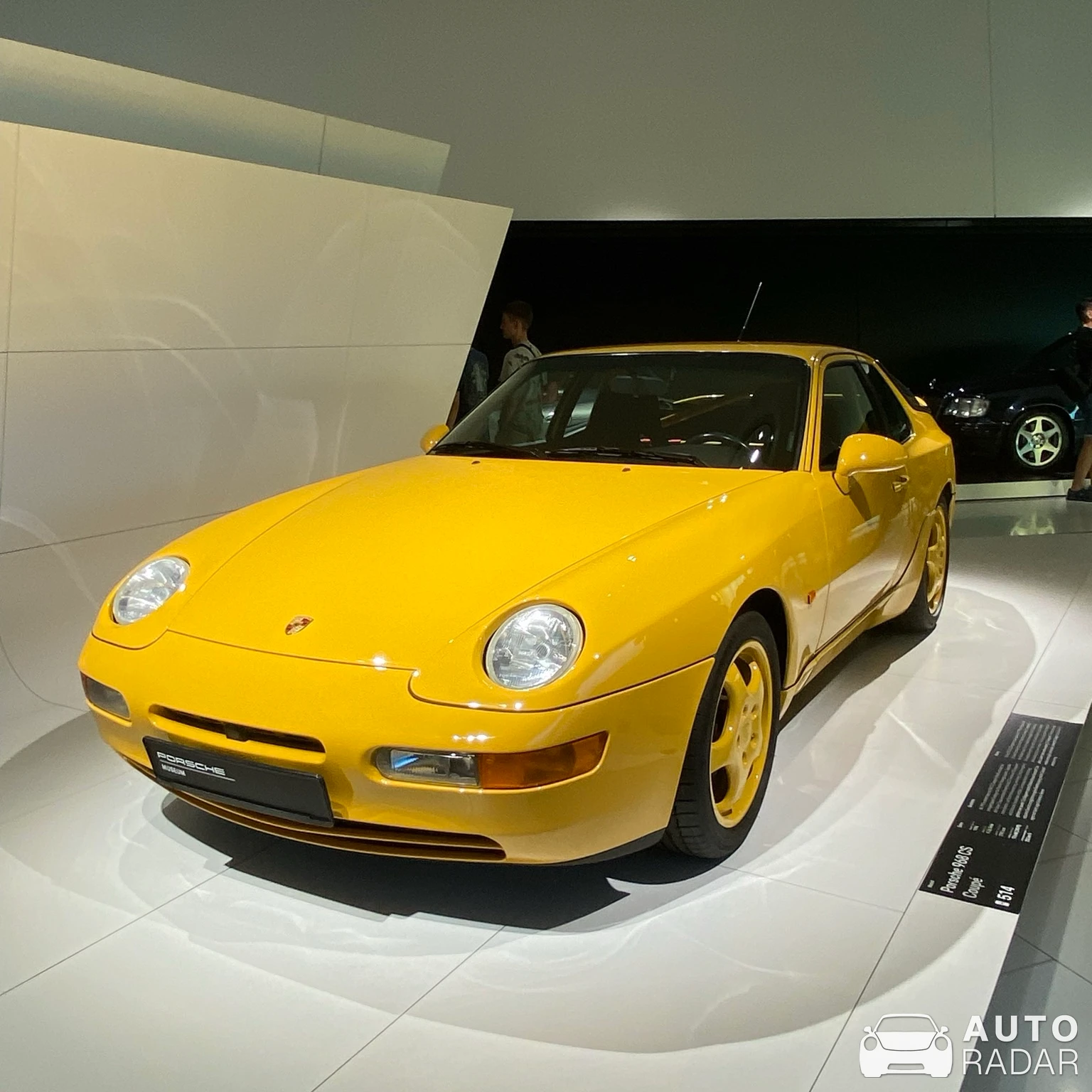 Porsche 968 Clubsport spotted in Stuttgart