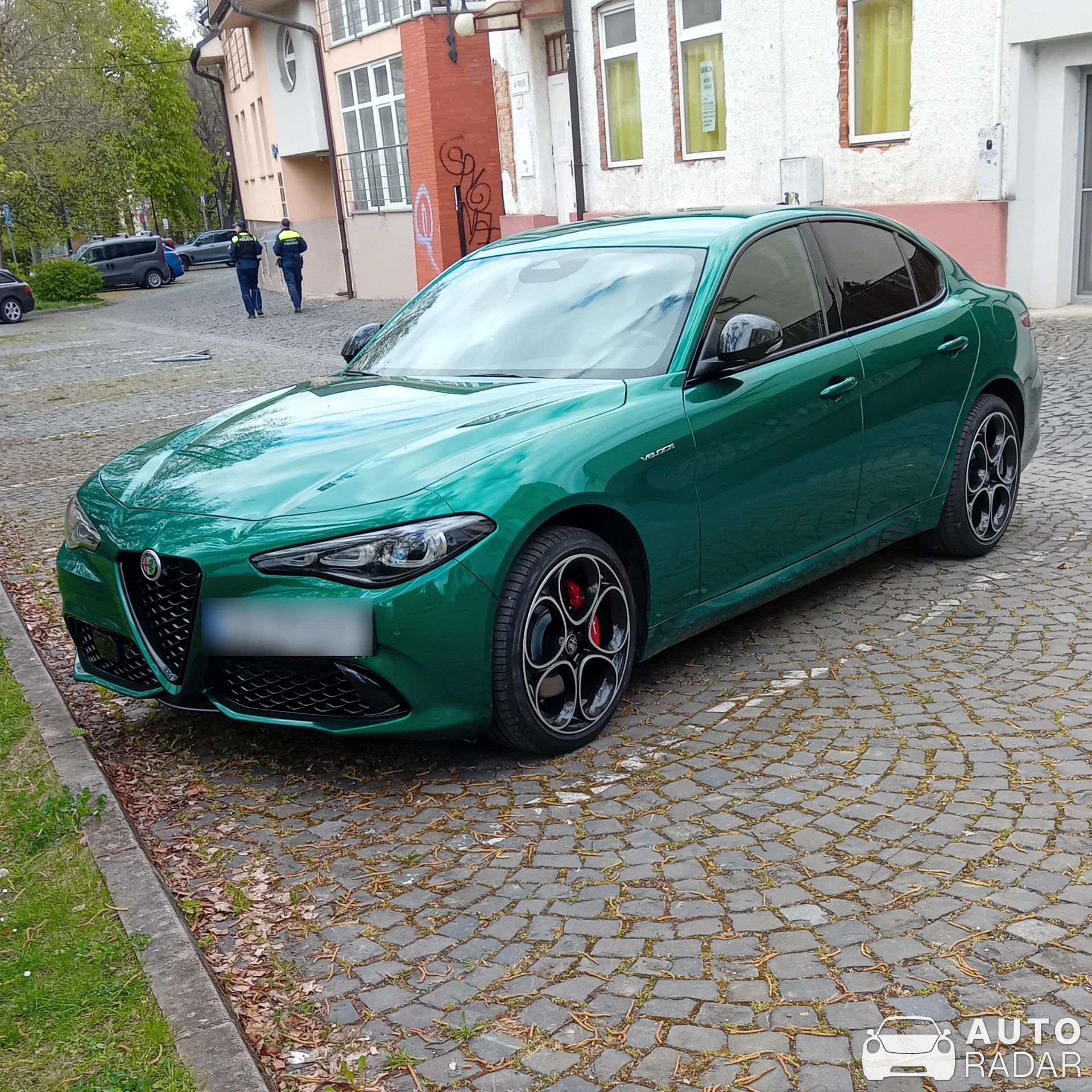 Alfa Romeo Giulia Veloce spotted in Žilina