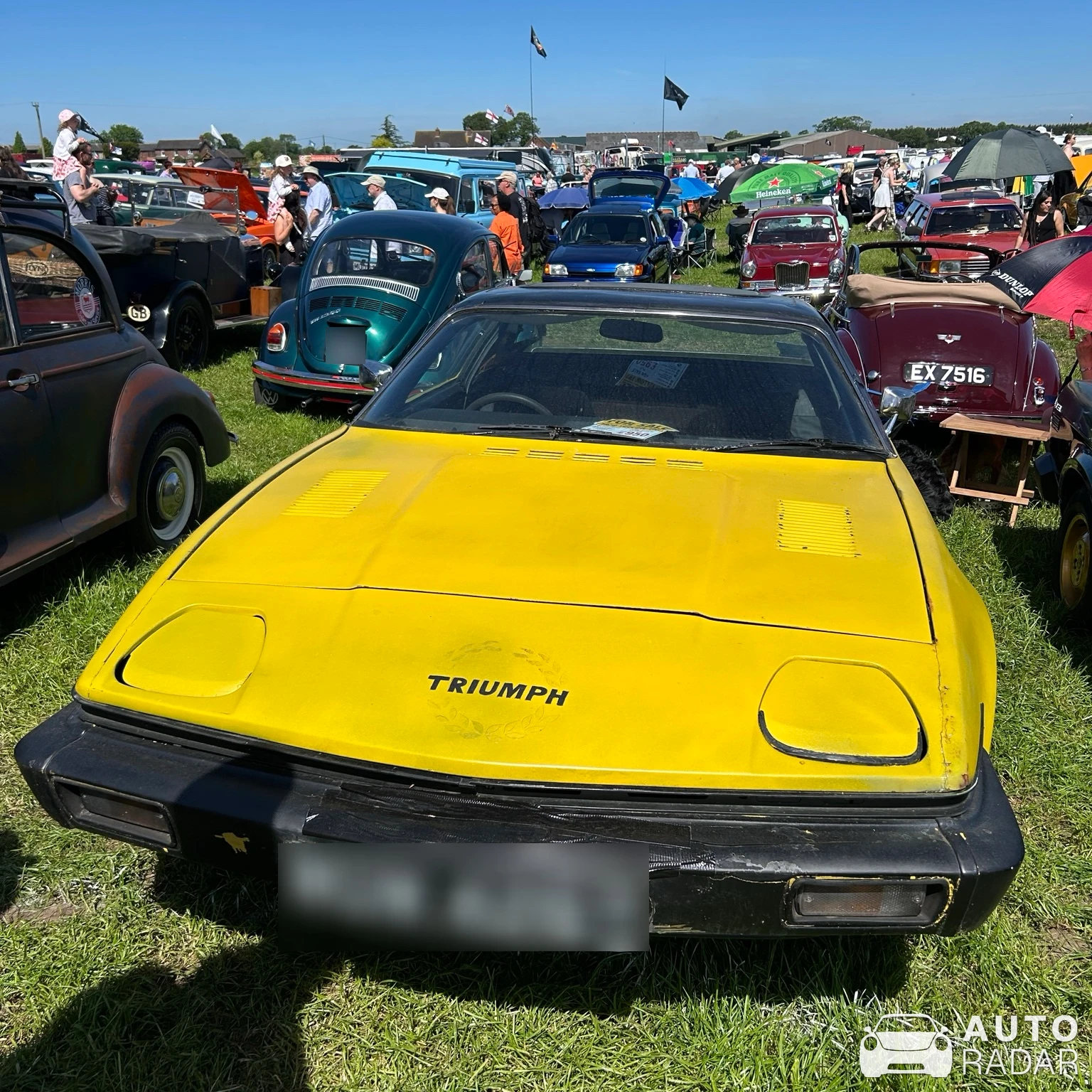 Triumph TR7 spotted in Sandbach