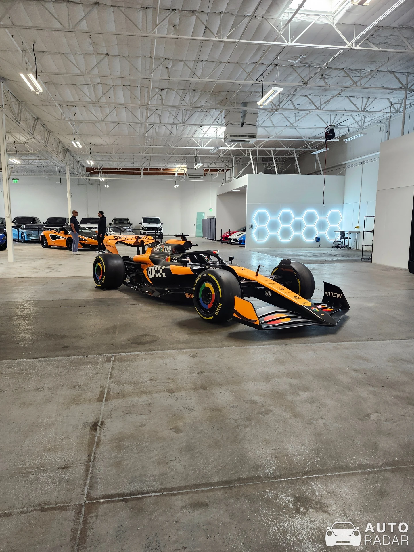 McLaren MCL38 spotted in Scottsdale, United States