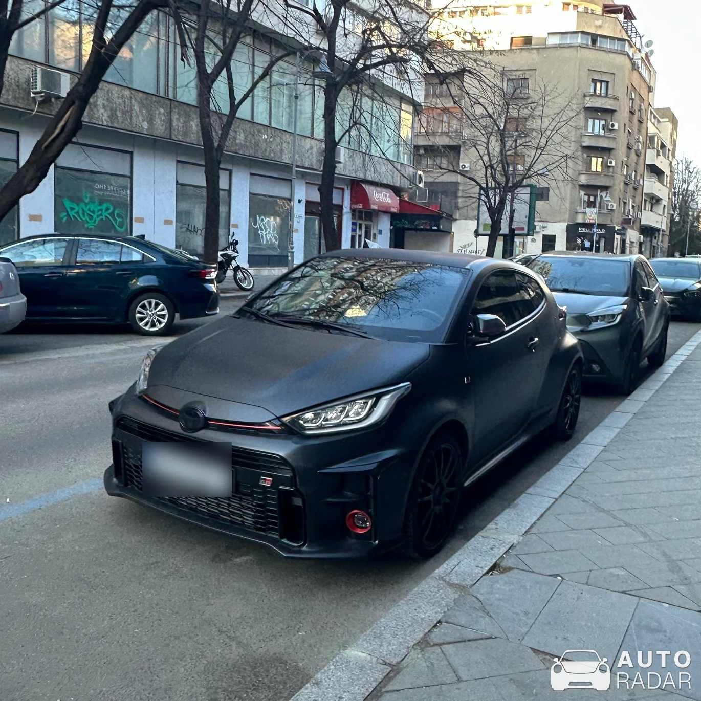 Toyota GR Yaris spotted in București, România