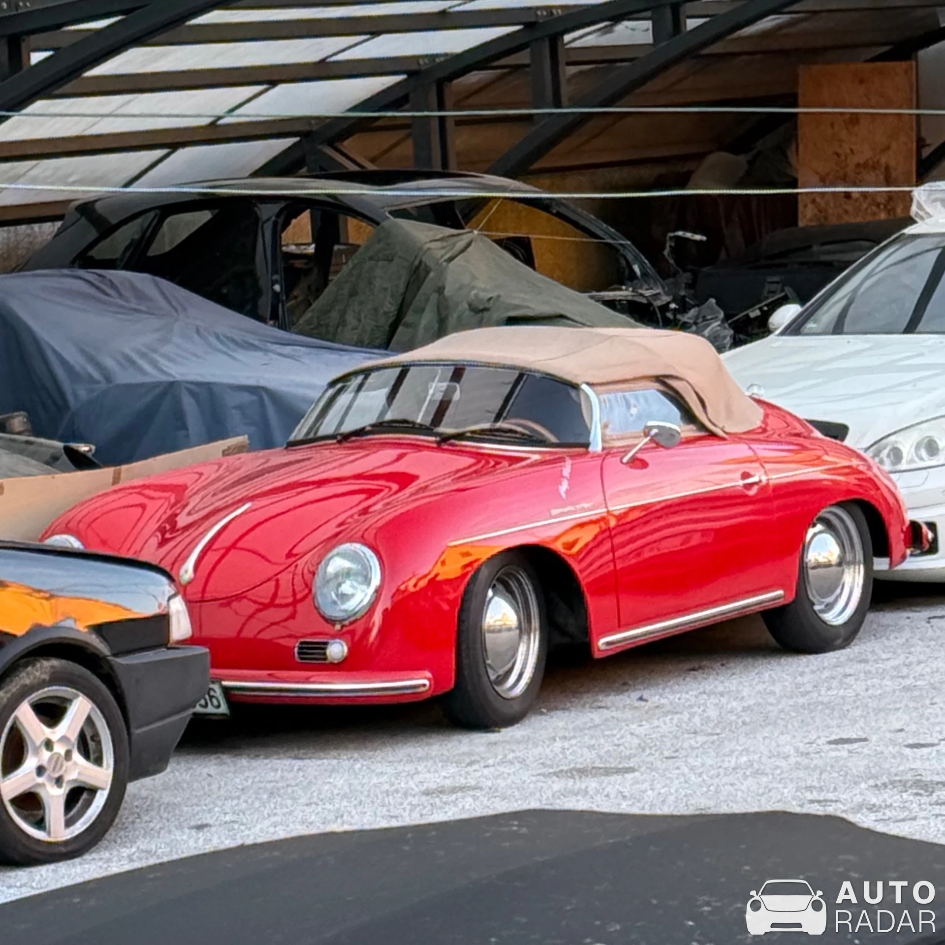 Porsche 356 Speedster spotted in Ljubljana, Slovenia