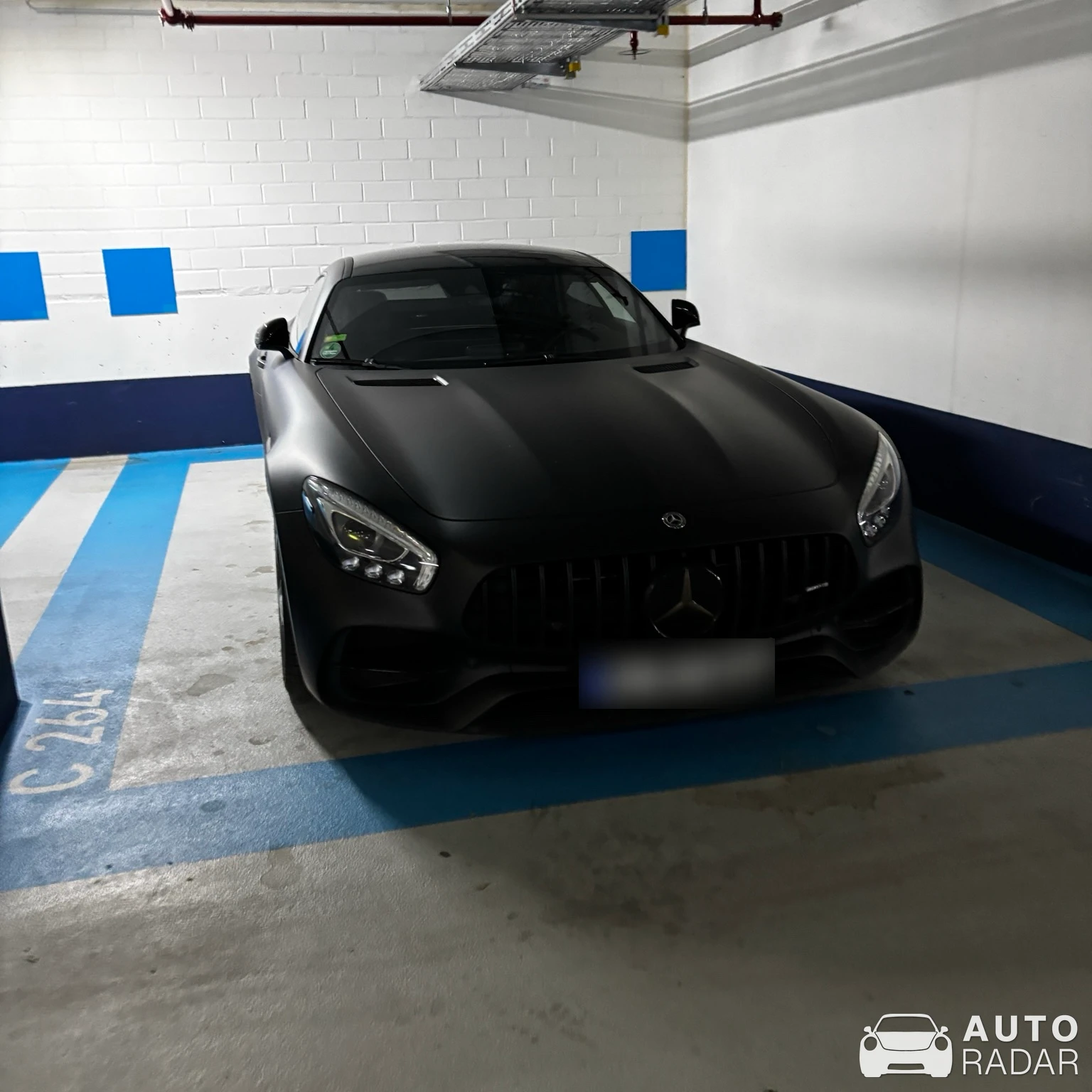 Mercedes-AMG GT C C190 spotted in Berlin, Germany