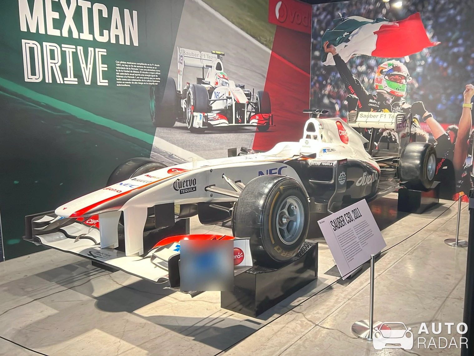 Sauber C30 2011 spotted in Ciudad de México