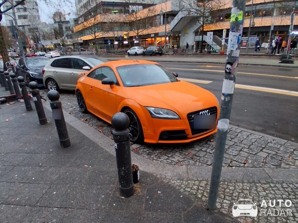Audi TT-RS spotted in Berlin, Germany