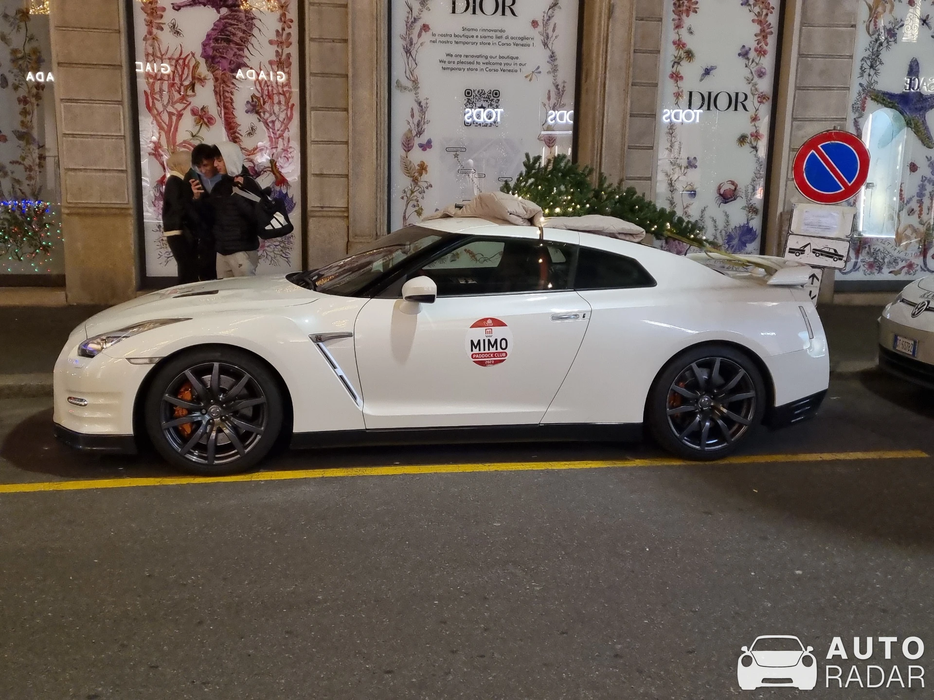 Nissan GT-R R35 spotted in Milano, Italia