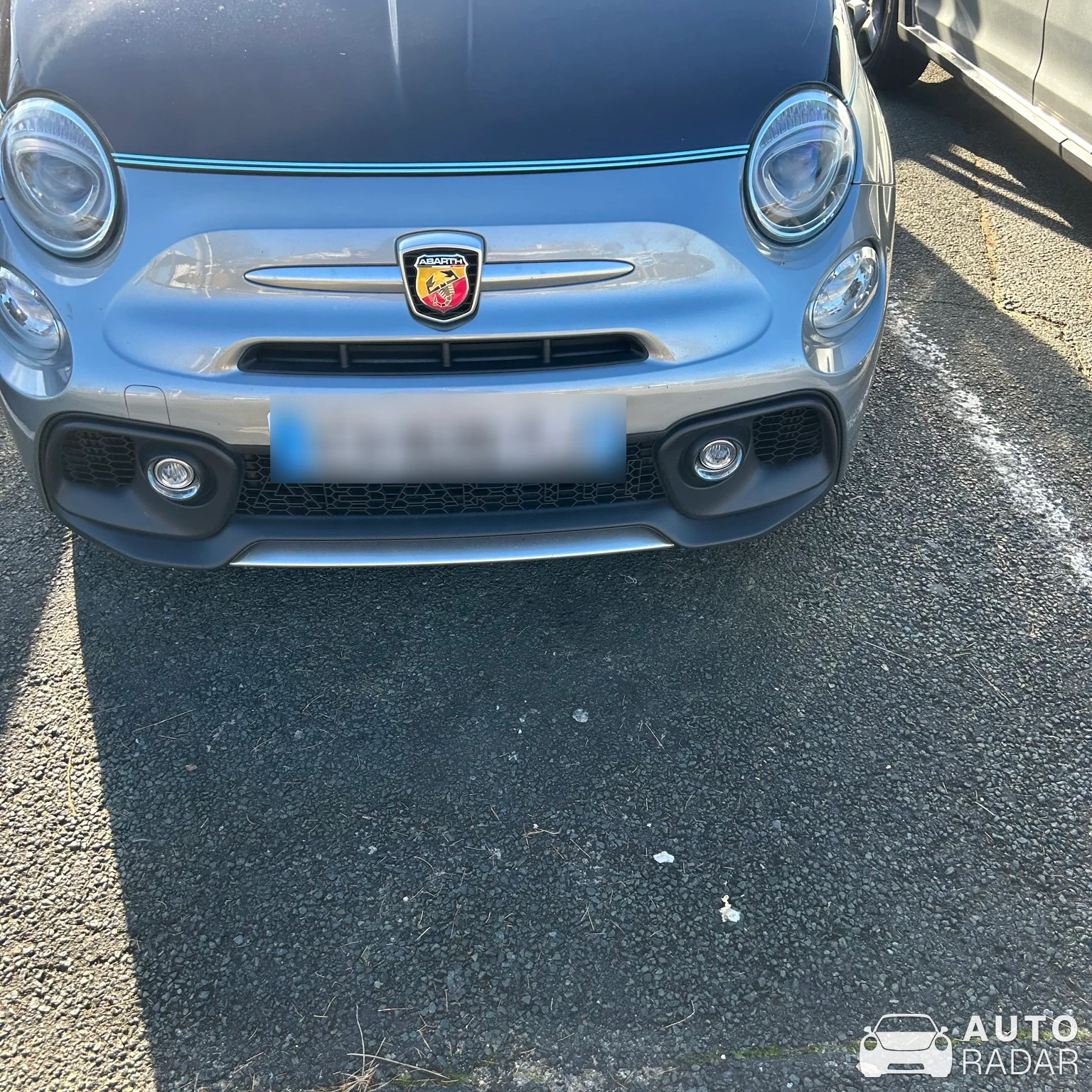 Abarth 695 Rivale spotted in Bidart