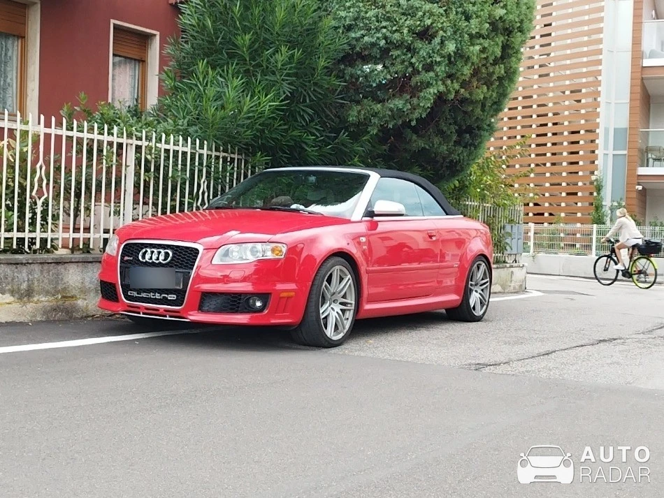 Audi RS4 Cabriolet spotted in Bardolino