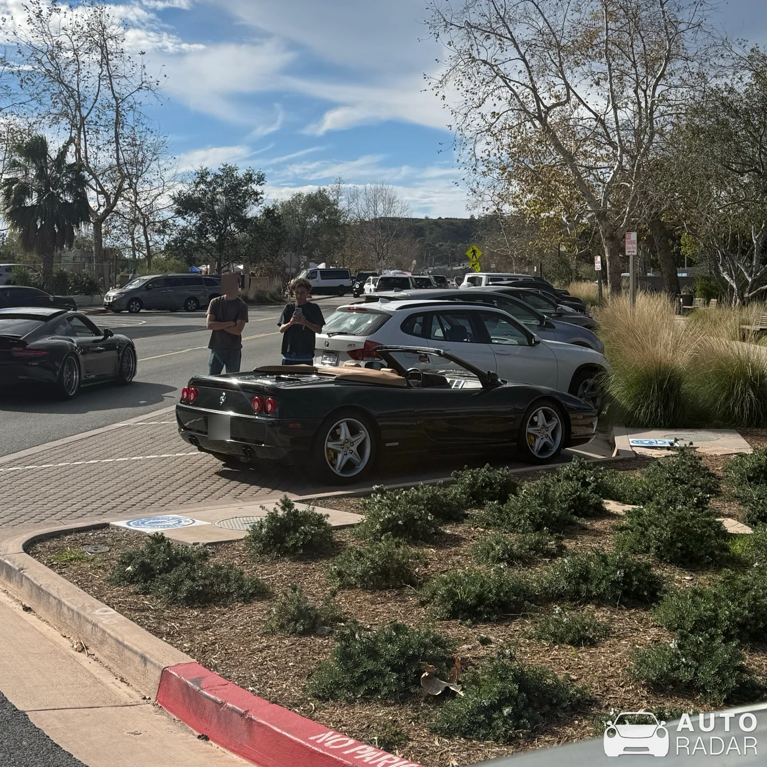 Ferrari F355 Spider spotted in Malibu, United States