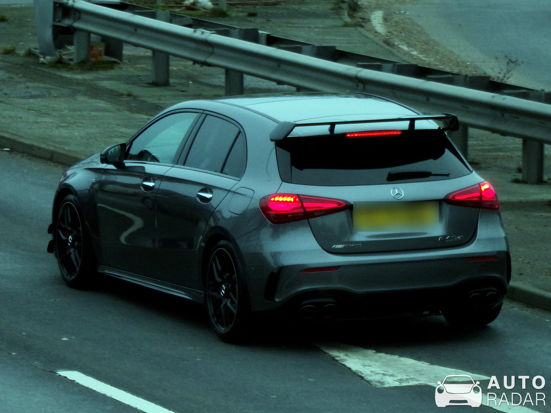 Mercedes-AMG A 45 S W177 spotted in West Sussex, United Kingdom
