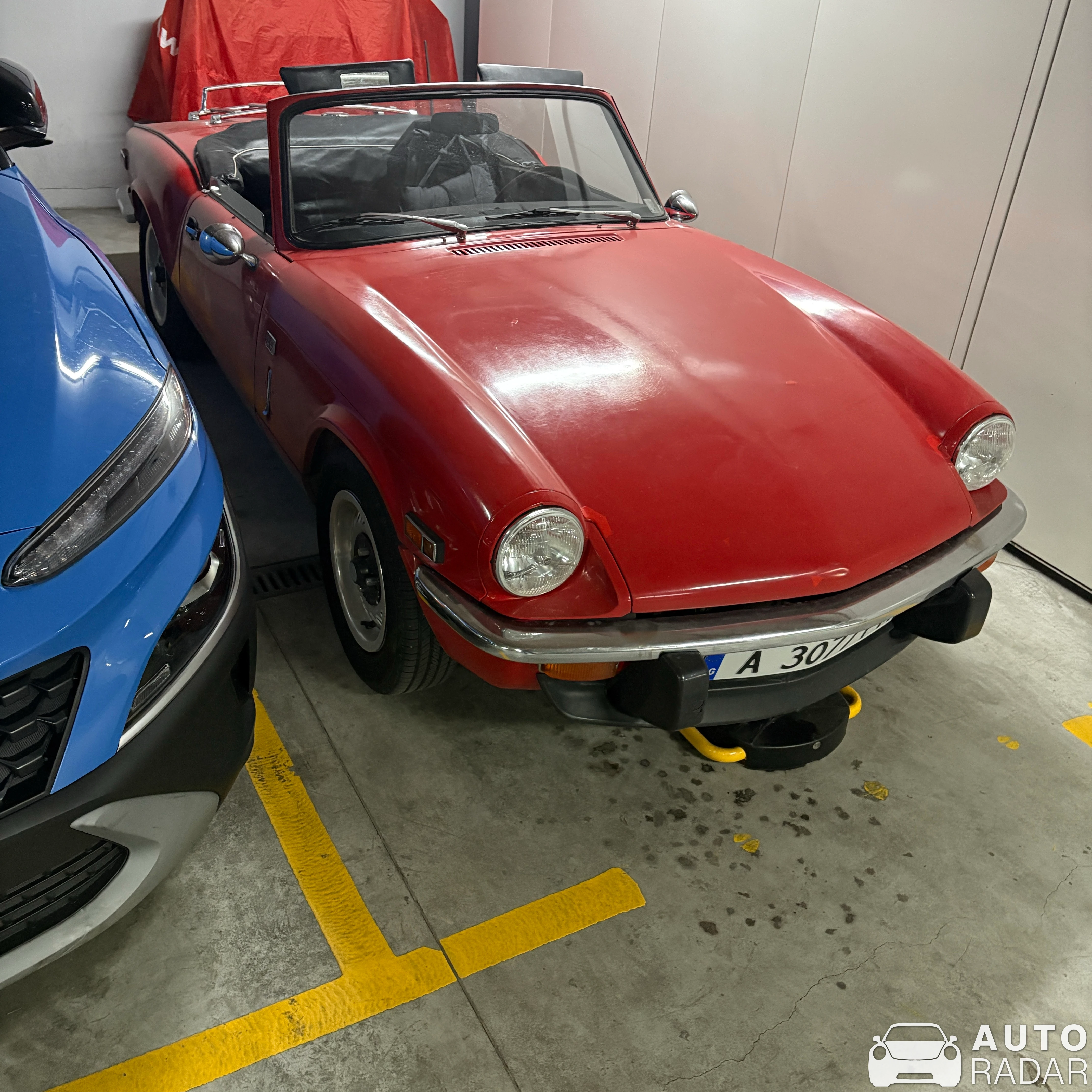 Triumph Spitfire 1500 spotted in Burgas