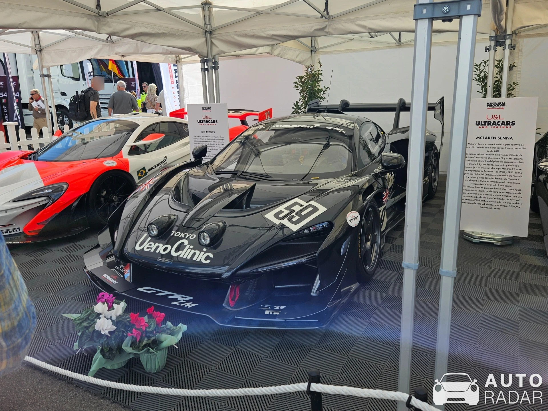 McLaren Senna GTR LM spotted in Montmeló