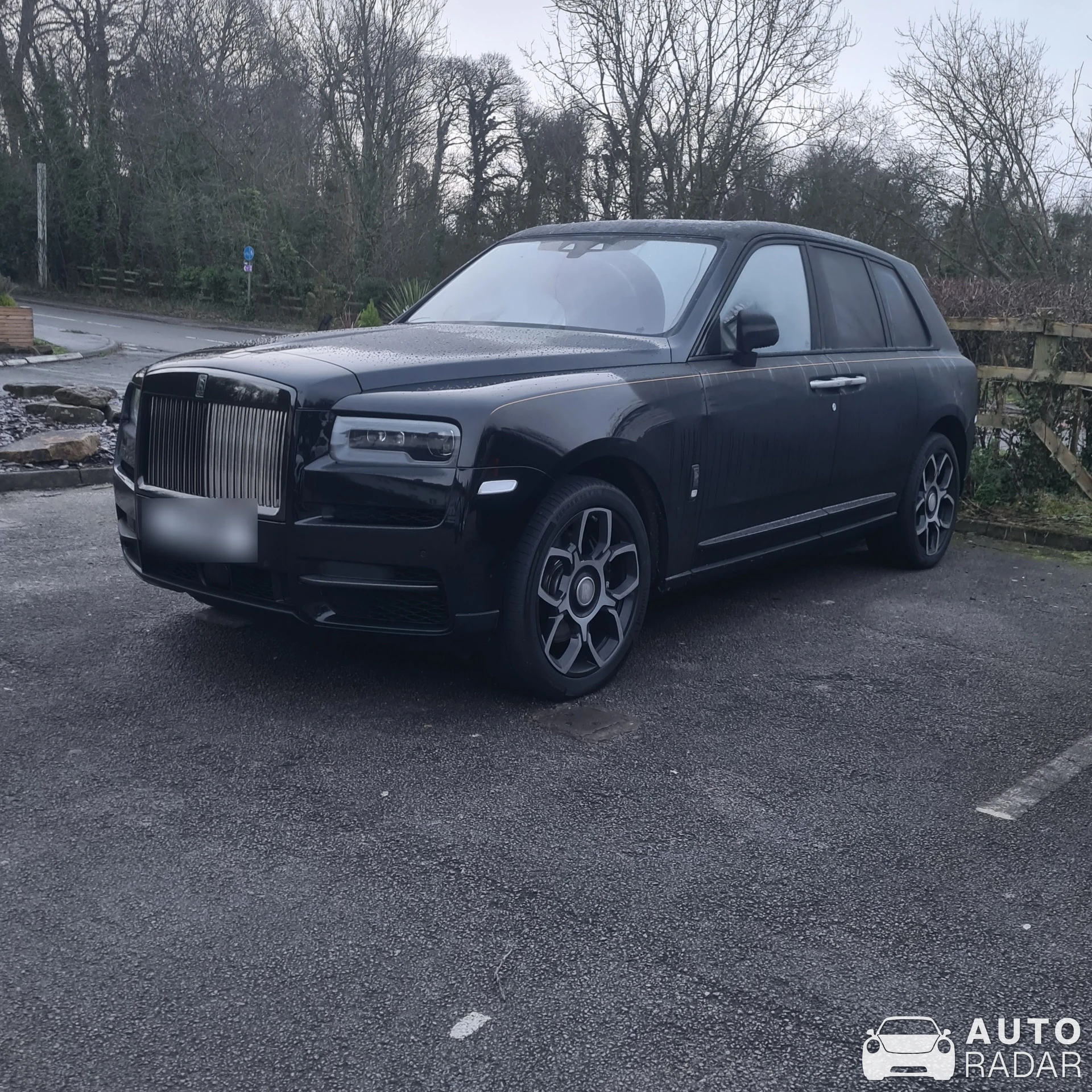 Rolls-Royce Cullinan Black Badge spotted in Cheshire East, United Kingdom