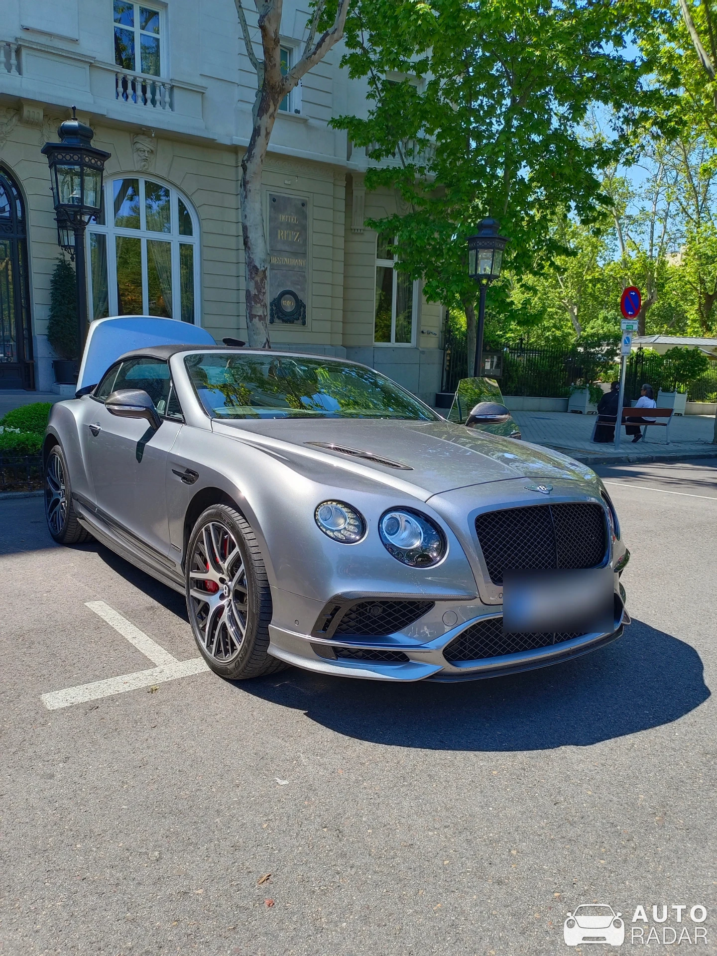 Bentley Continental GTC Speed 2021 spotted in Madrid