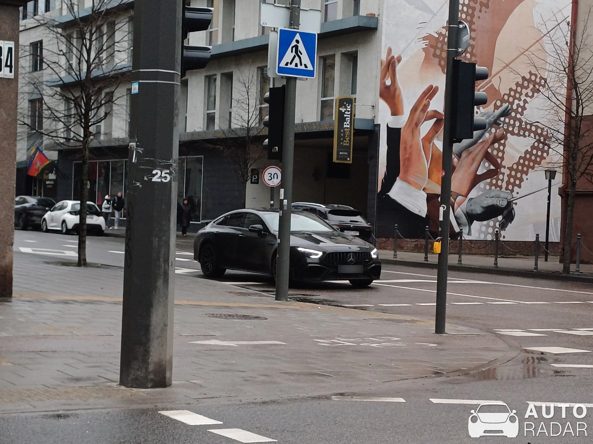Mercedes-AMG GT 63 X290 spotted in Kaunas, Lithuania