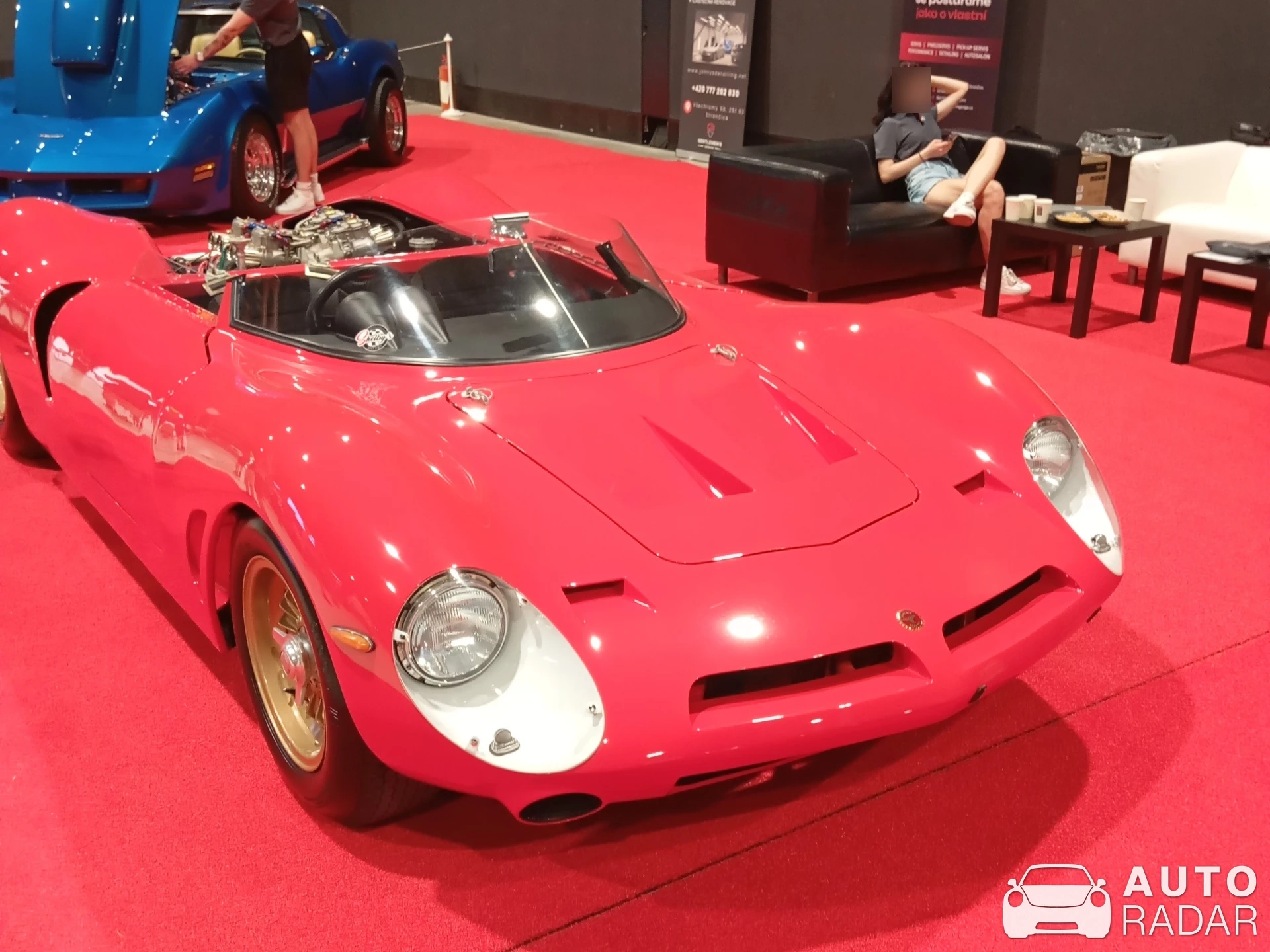 Bizzarrini P 538 Barchetta spotted in Praha