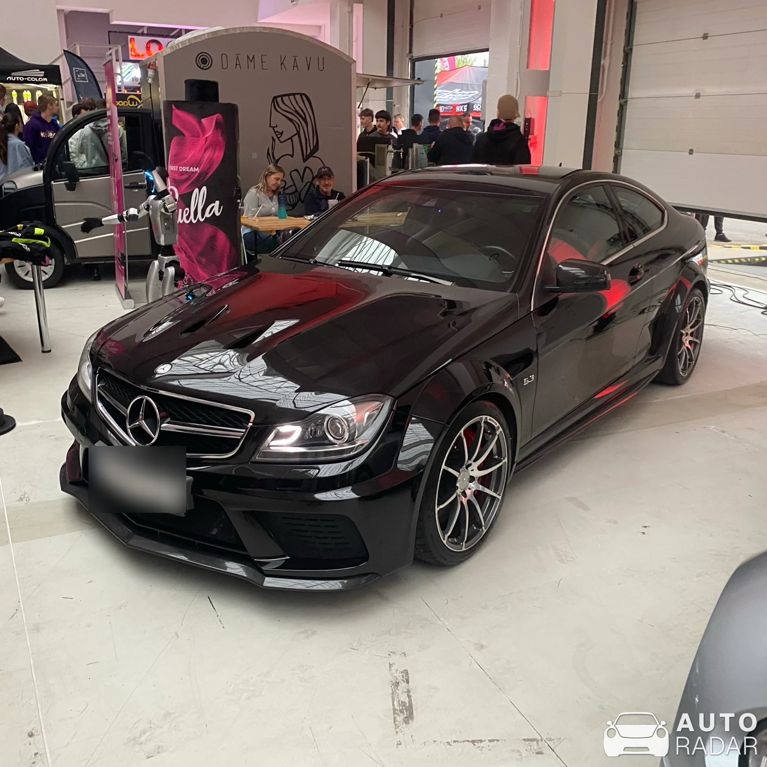Mercedes-AMG C 63 Black Series W204 spotted