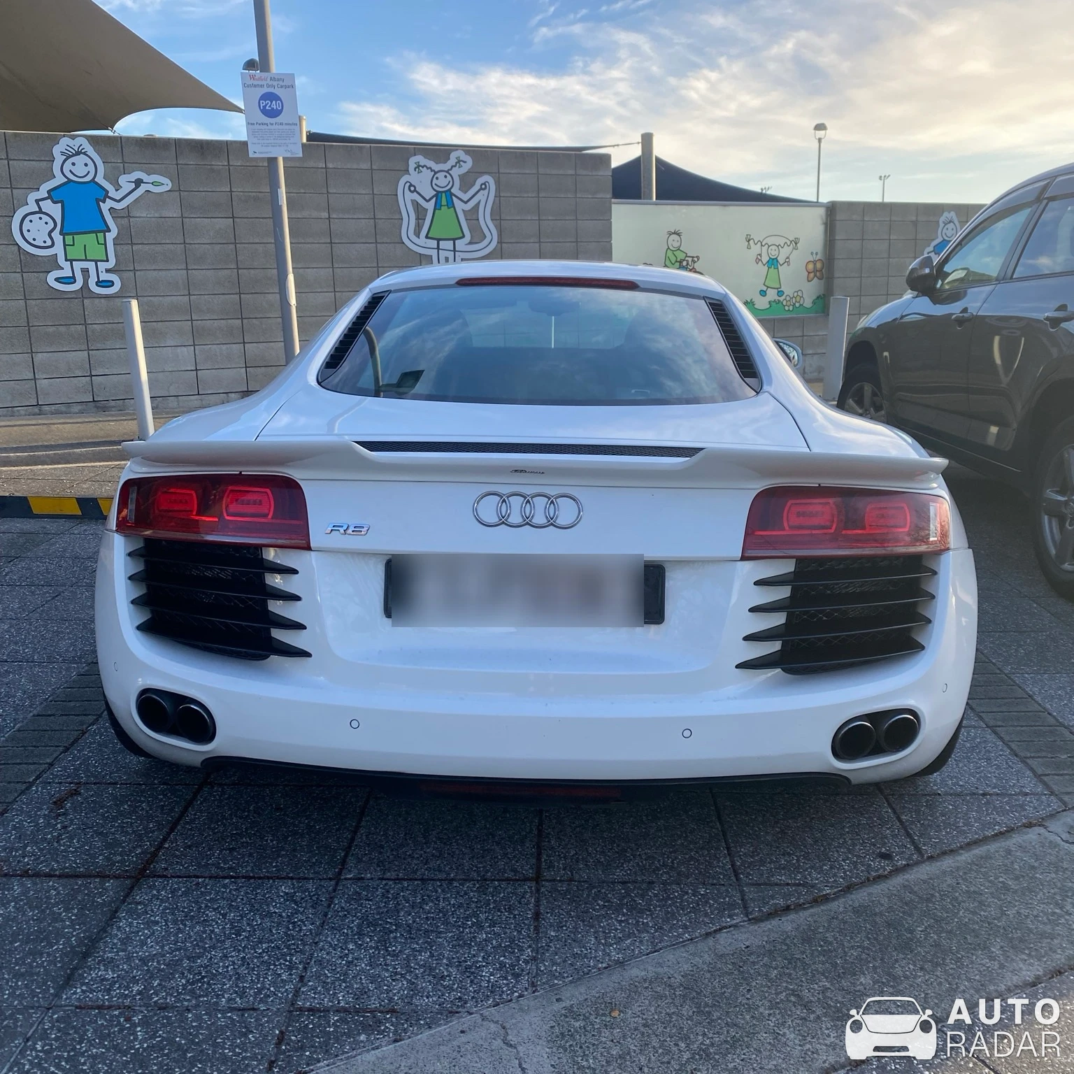 Audi R8 spotted in Orewa