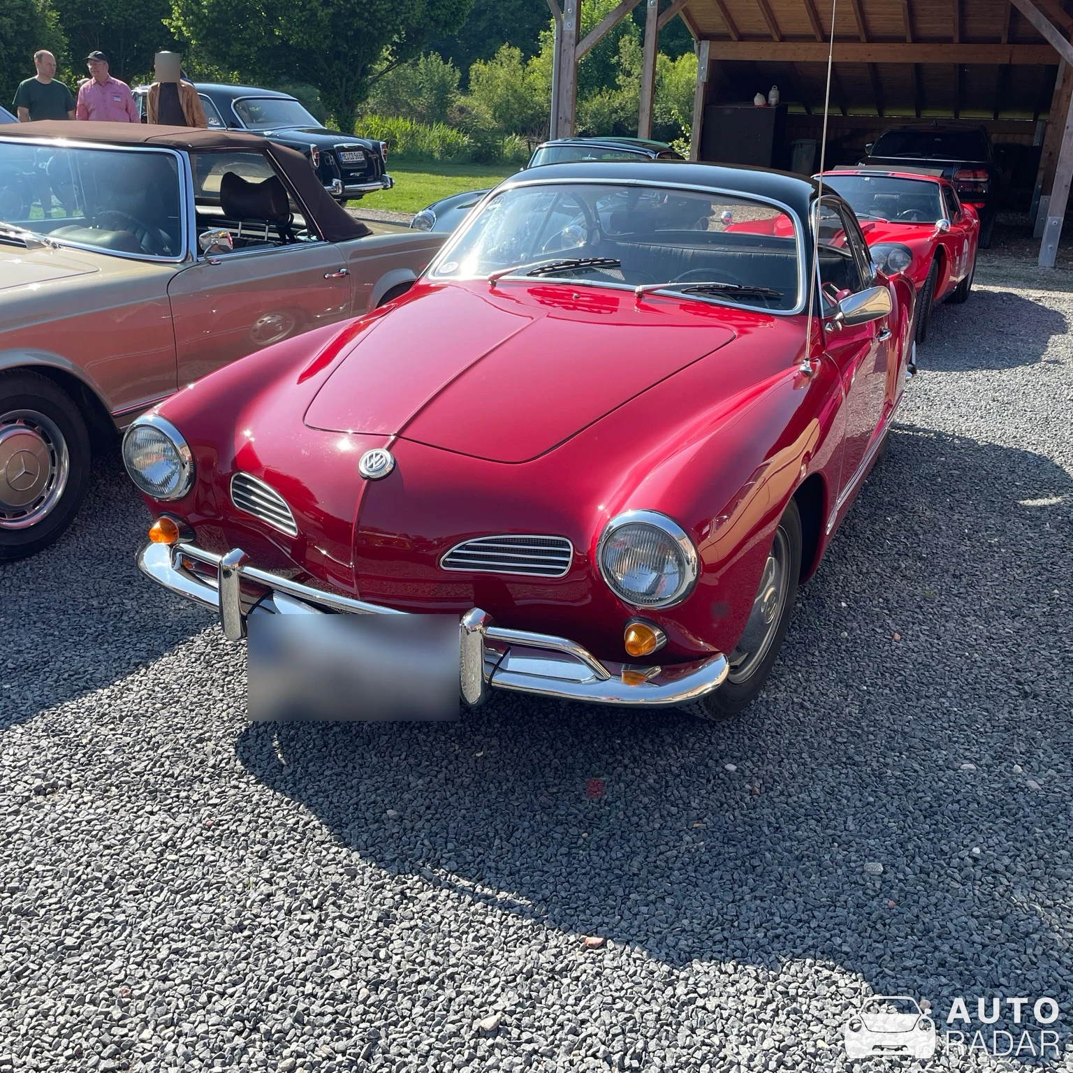 Volkswagen Type 14 Karmann-Ghia spotted in Schwalmtal