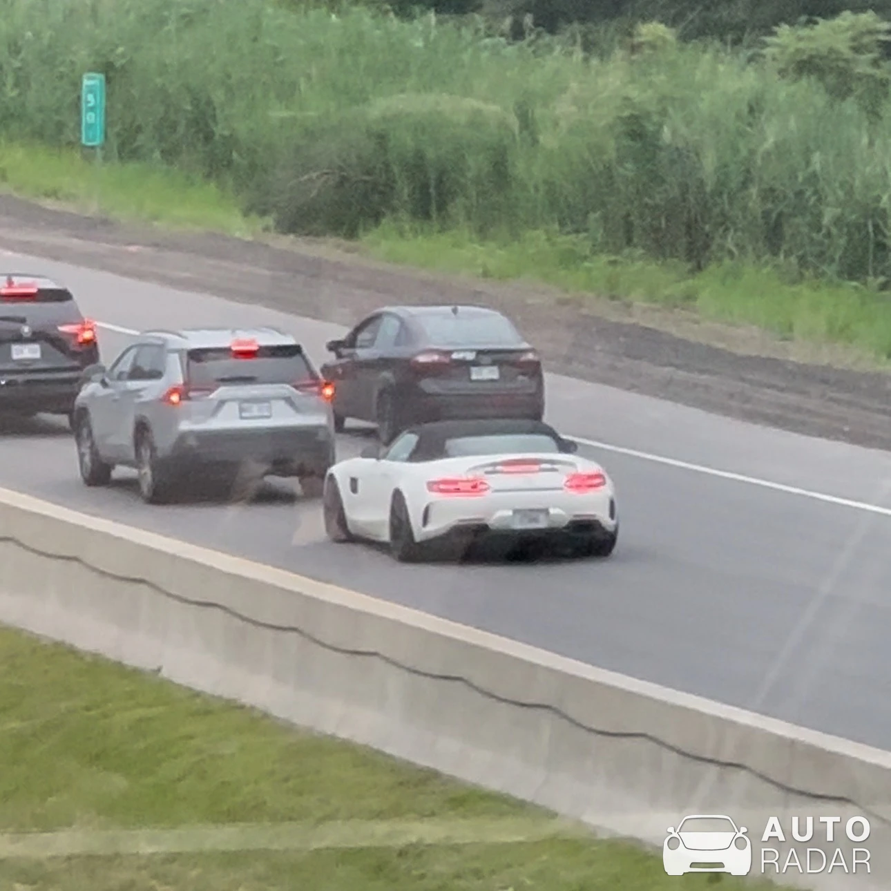Mercedes-Benz GT Roadster R190 spotted in Terrebonne