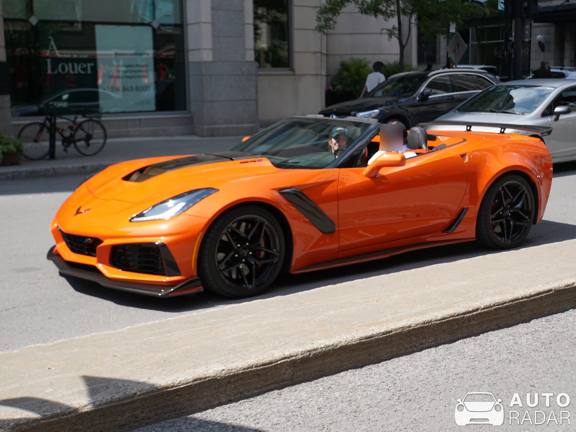 Chevrolet Corvette C7 ZR1 Convertible spotted in Montréal