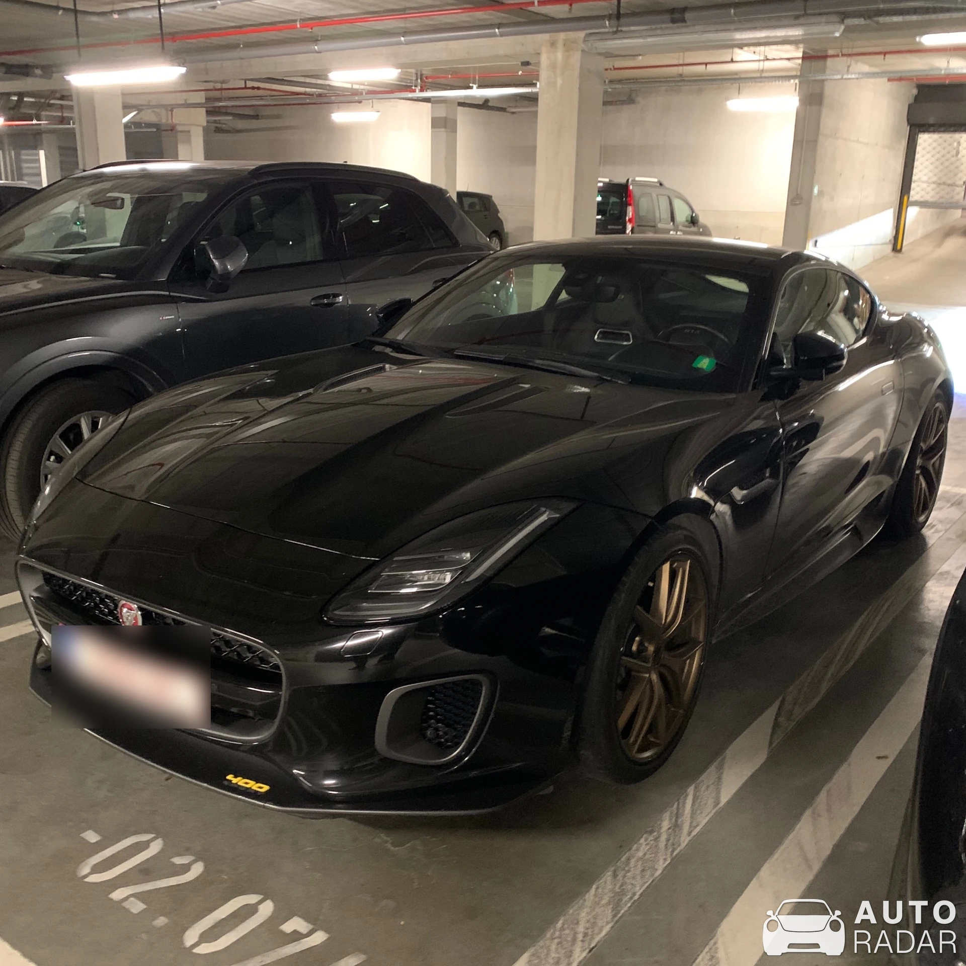 Jaguar F-Type 400 Sport Coupé spotted in Antwerpen, België