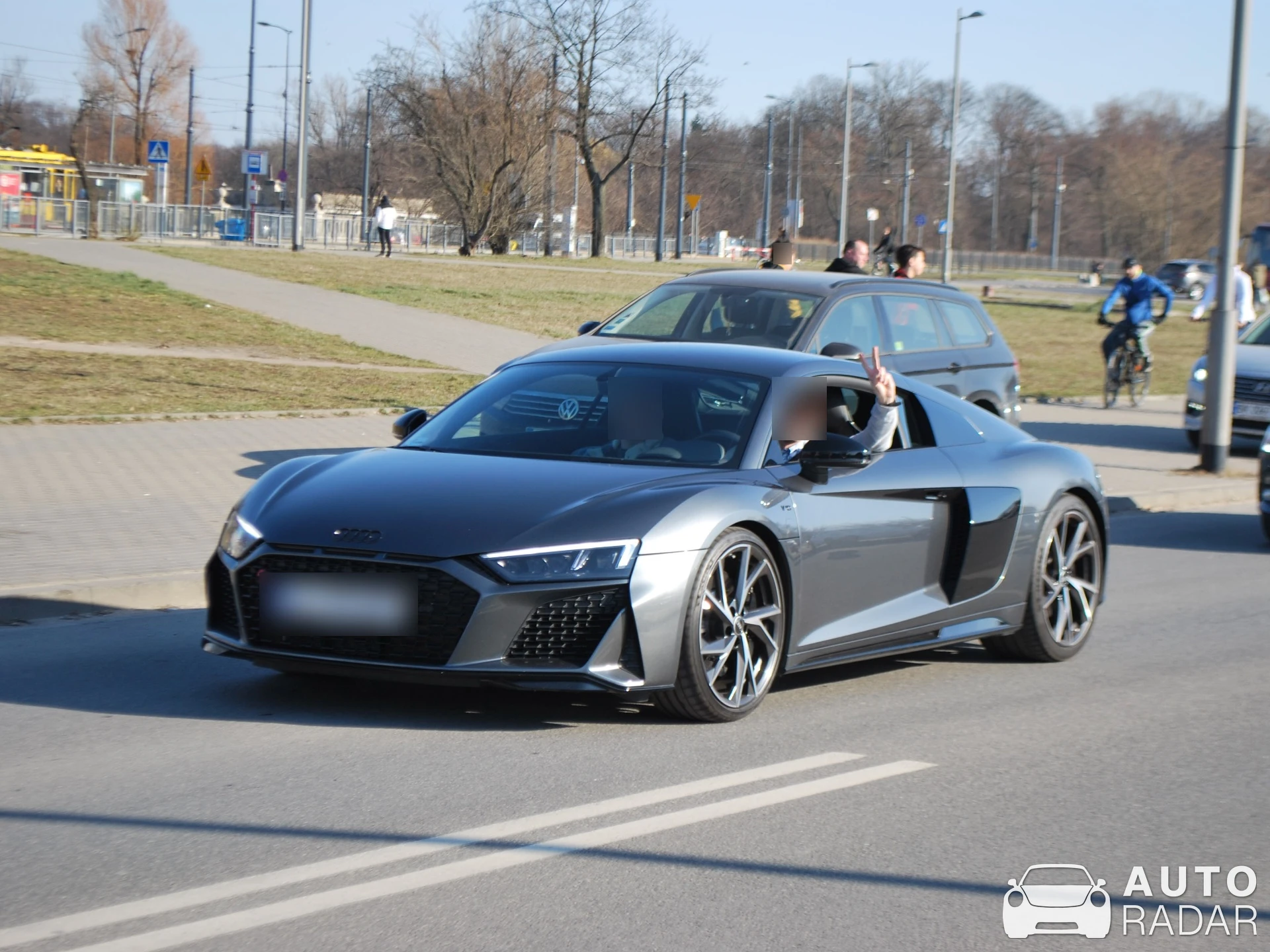 Audi R8 V10 2020 RWD spotted in Warszawa, Poland