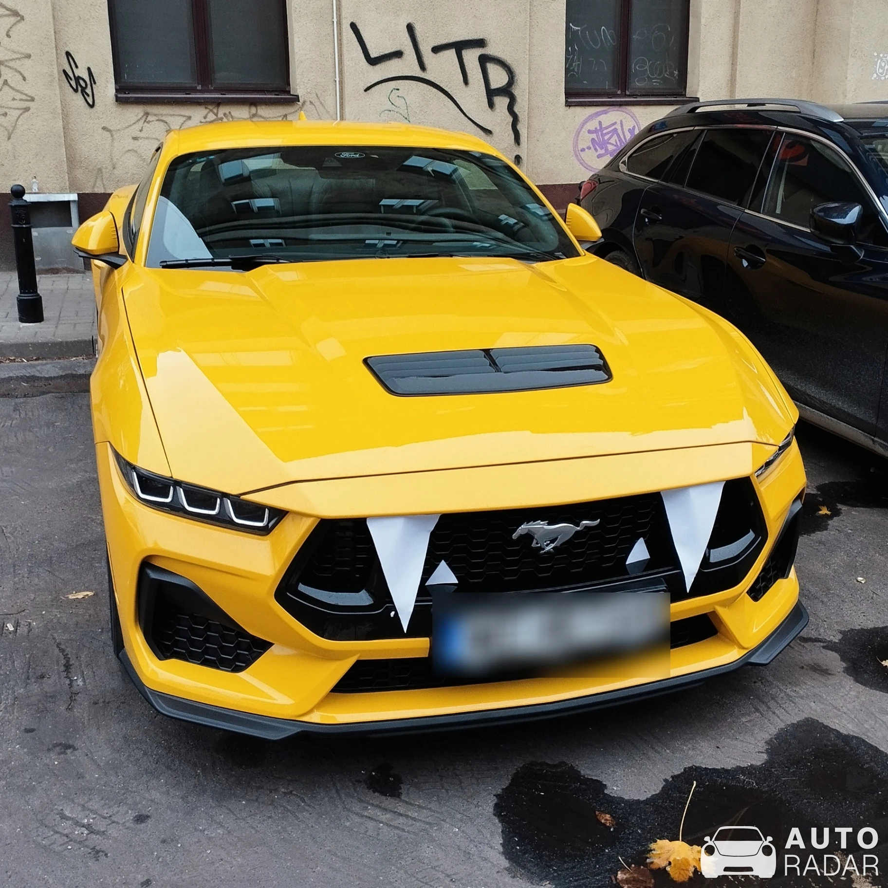 Ford Mustang GT spotted in Warszawa, Poland