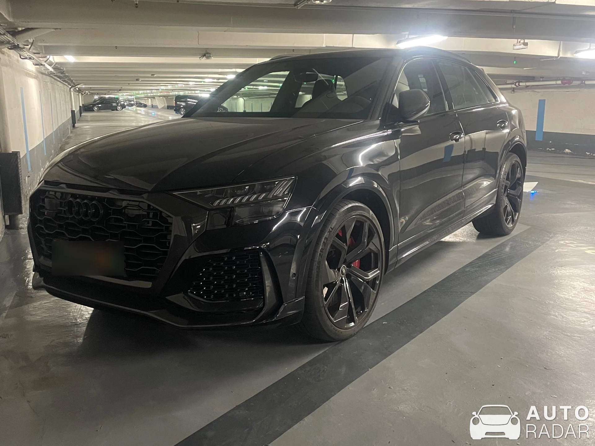 Audi RS Q8 spotted in Paris, France