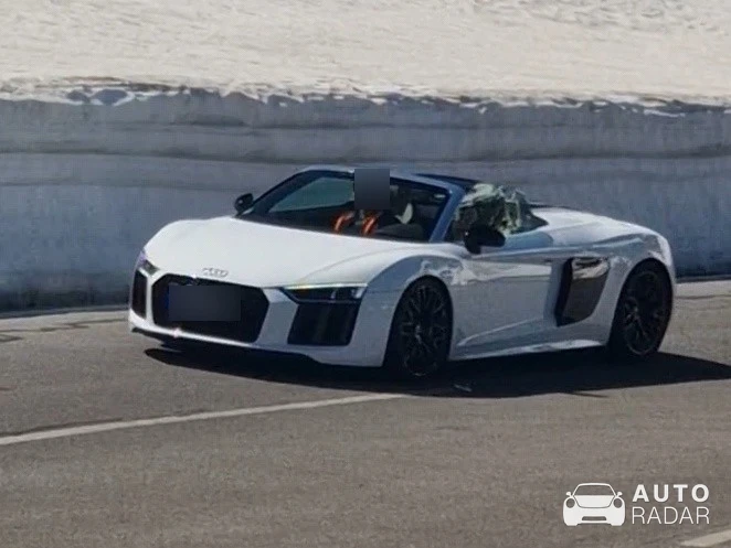 Audi R8 Type 4S spotted in Sölden