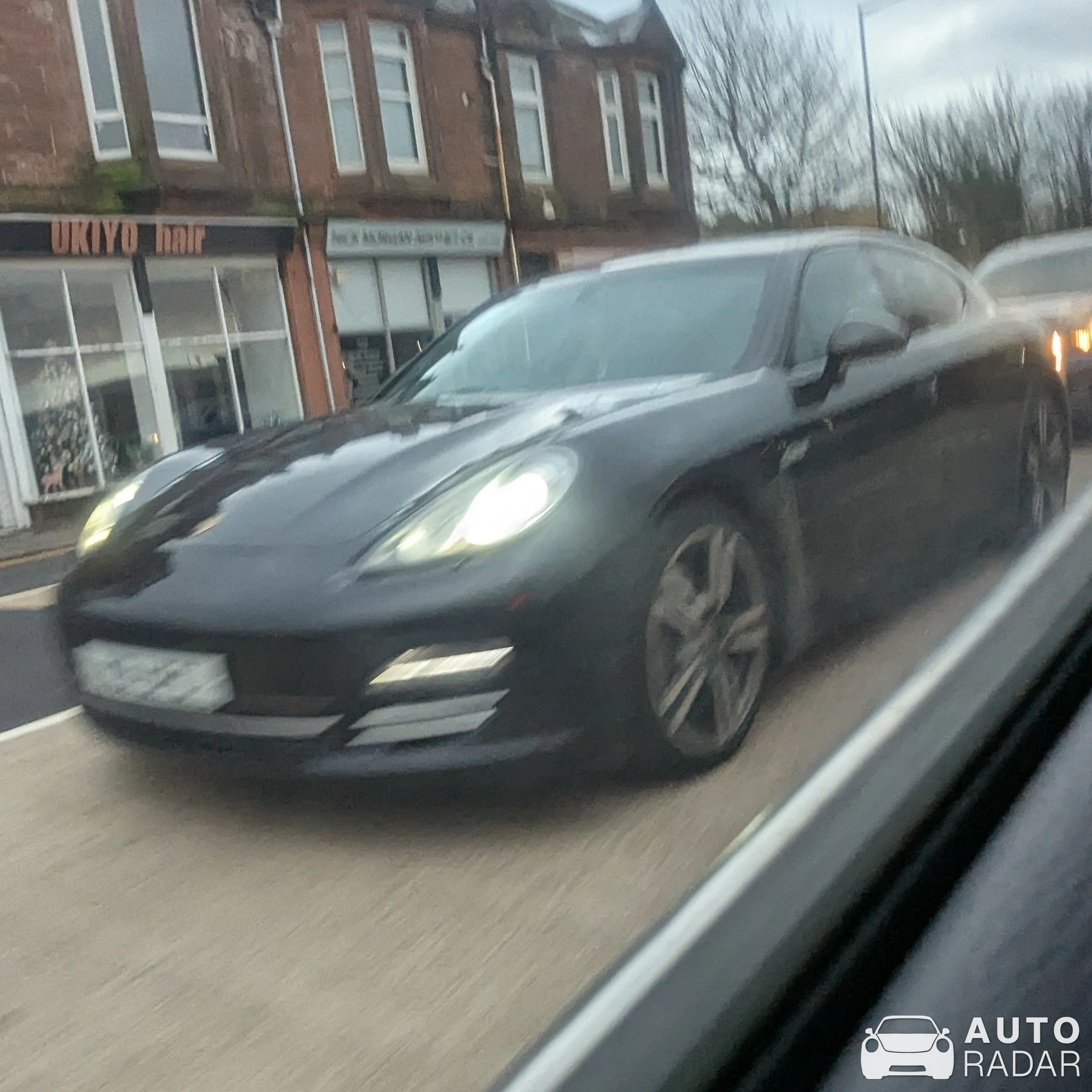Porsche 970 Panamera spotted in Riccarton, United Kingdom