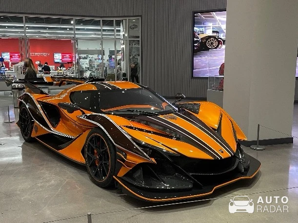 Apollo Automobili Intensa Emozione Orange Dragon spotted in Rodman, États-Unis