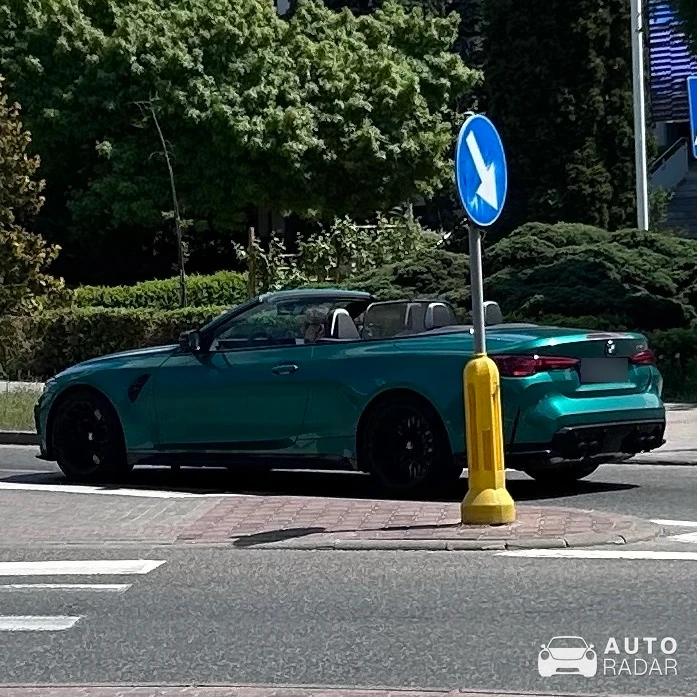 BMW M4 G83 Convertible Competition spotted in Zielona Góra