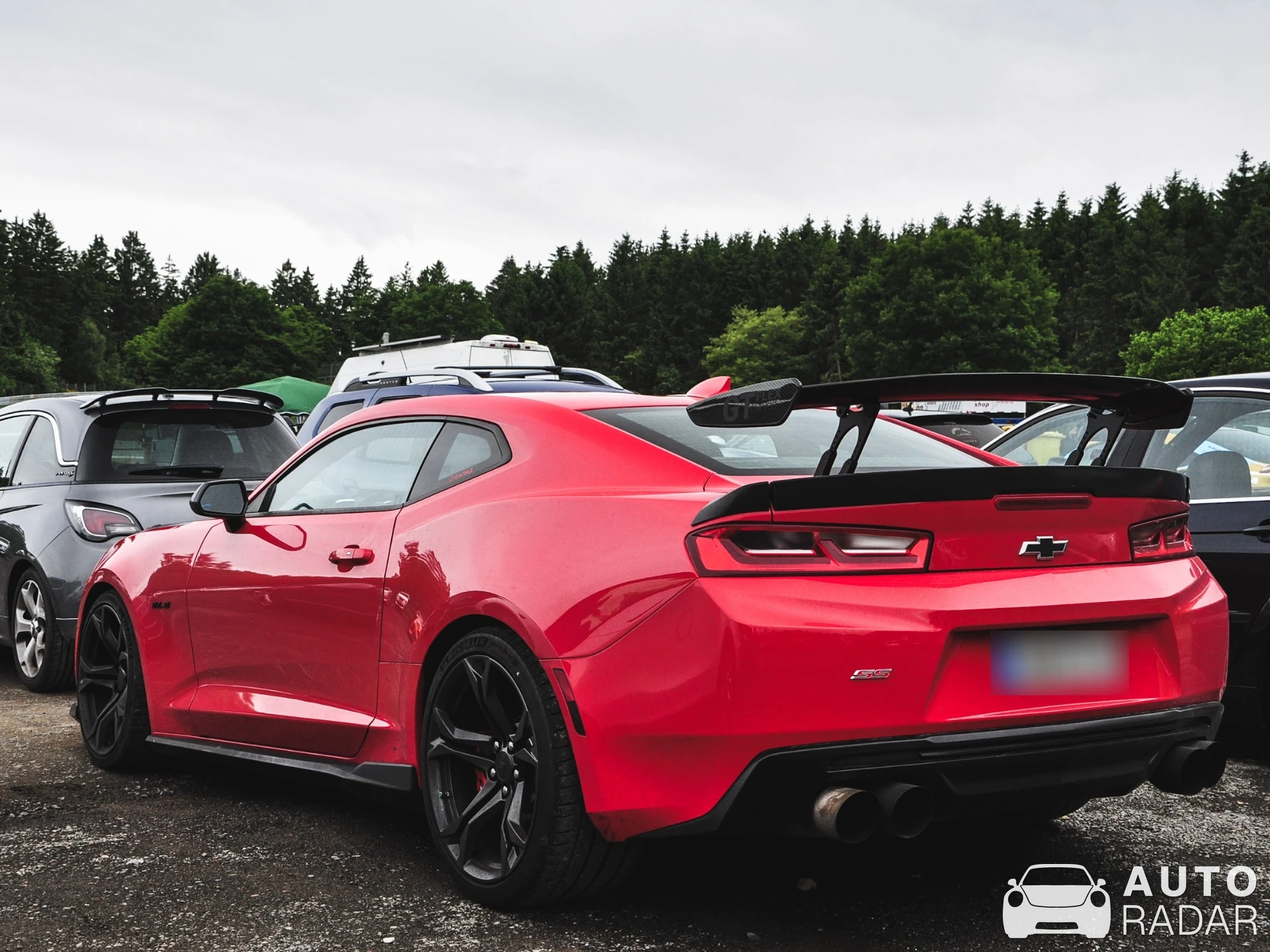 Chevrolet Camaro SS 1LE spotted in Nürburg