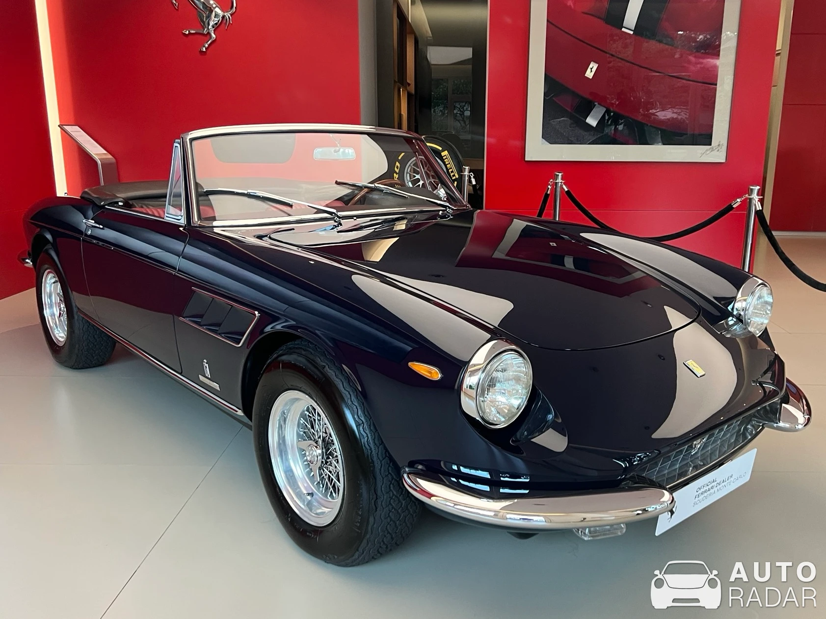 Ferrari 330 GTS spotted in Monaco
