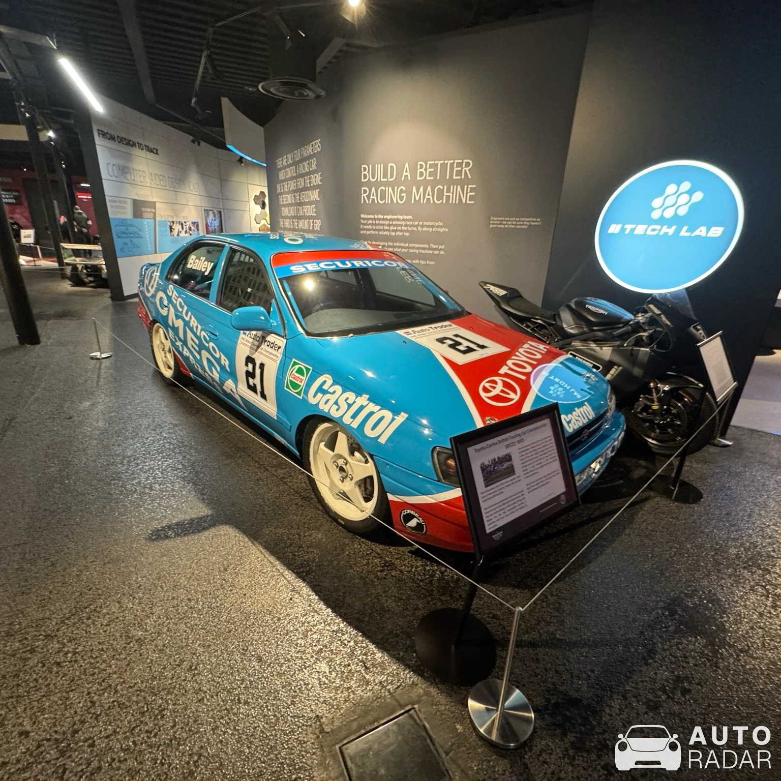 Toyota Carina E BTCC spotted in England, United Kingdom