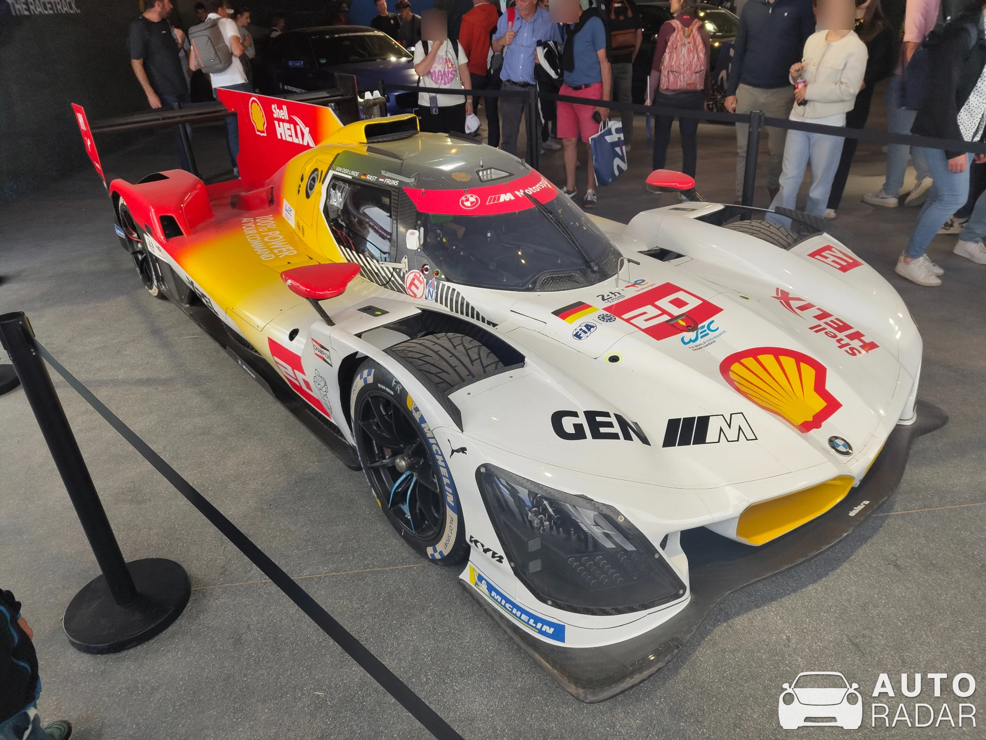 BMW M Hybrid V8 spotted in Le Mans