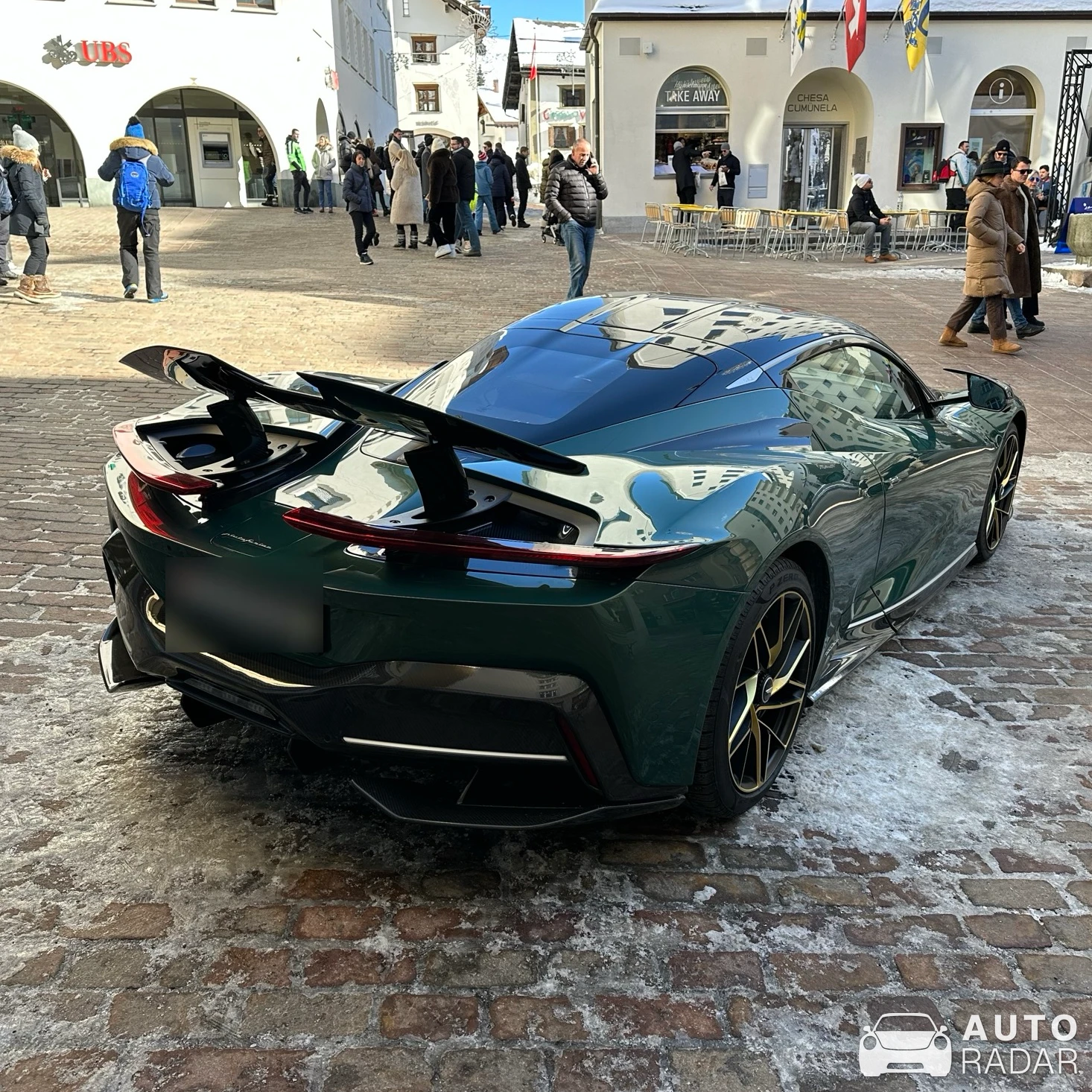 Pininfarina Battista spotted in San Maurizio, Schweiz