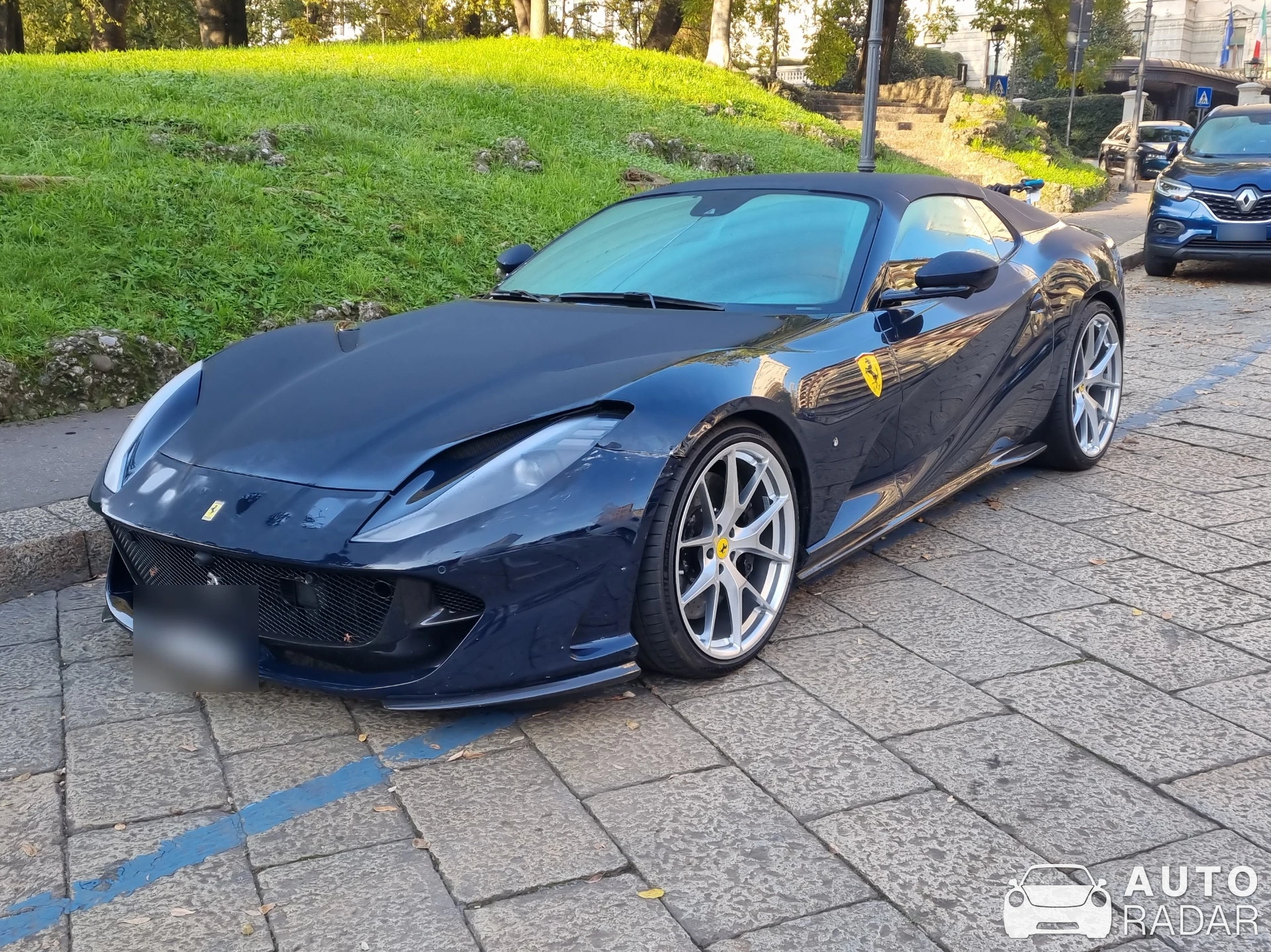 Ferrari 812 GTS spotted in Milano, Italia