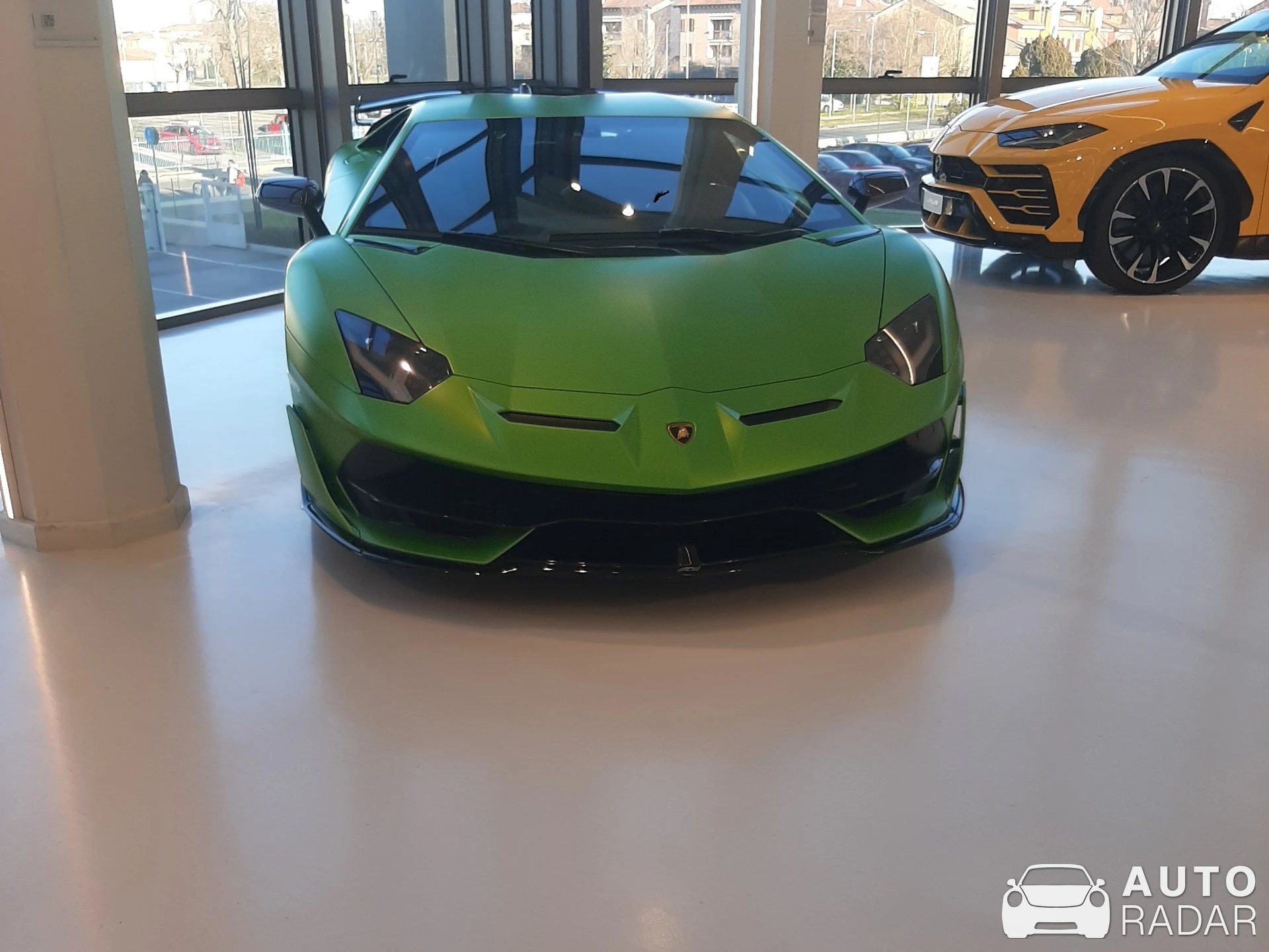 Lamborghini Aventador LP770-4 SVJ spotted in Sant'Agata Bolognese, Italia