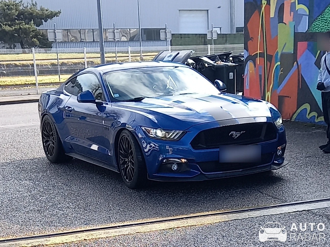 Ford Mustang GT spotted in Annecy, France