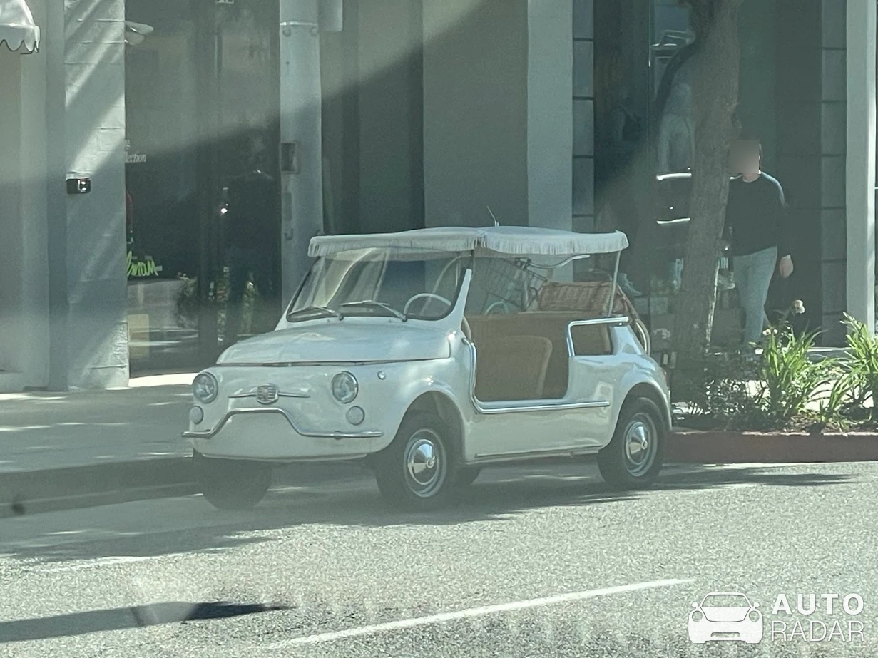 Fiat 500 Jolly spotted in Beverly Hills