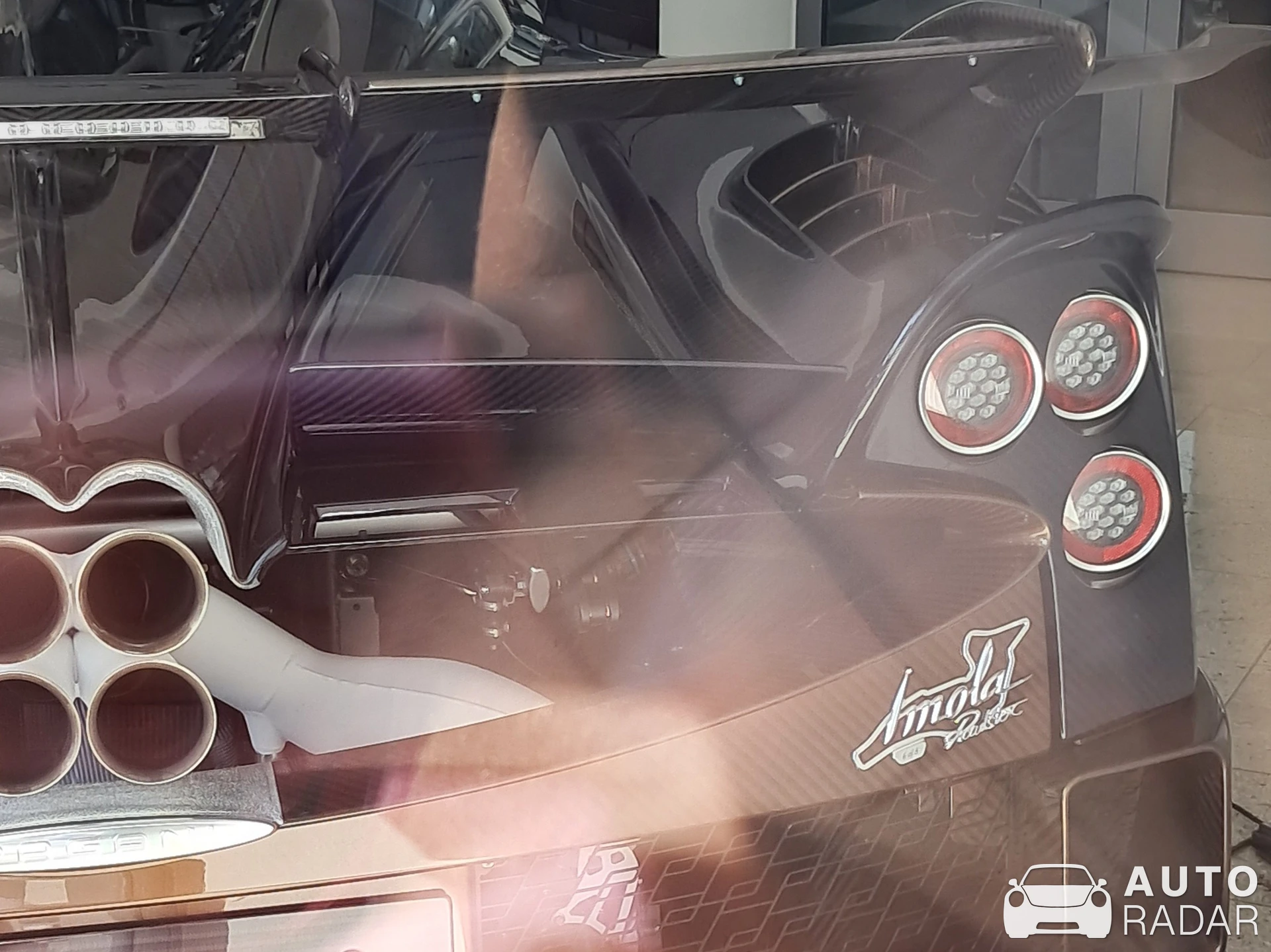 Pagani Huayra Imola Roadster spotted in Haar