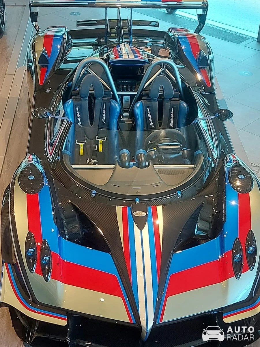 Pagani Zonda Revo Barchetta spotted in San Cesario sul Panaro