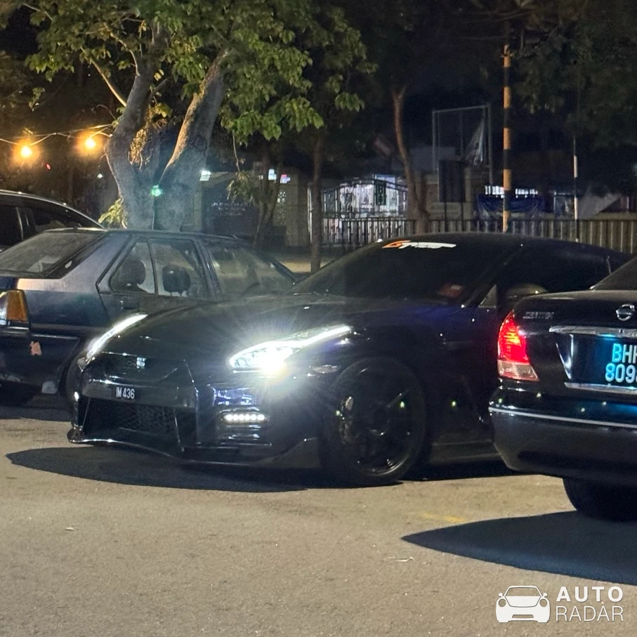 Nissan GT-R R35 spotted in Melaka, Malaysia