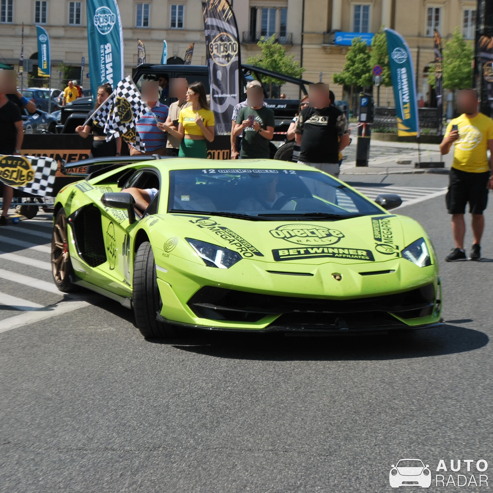 Lamborghini Aventador LP770-4 SVJ spotted in Warszawa, Poland