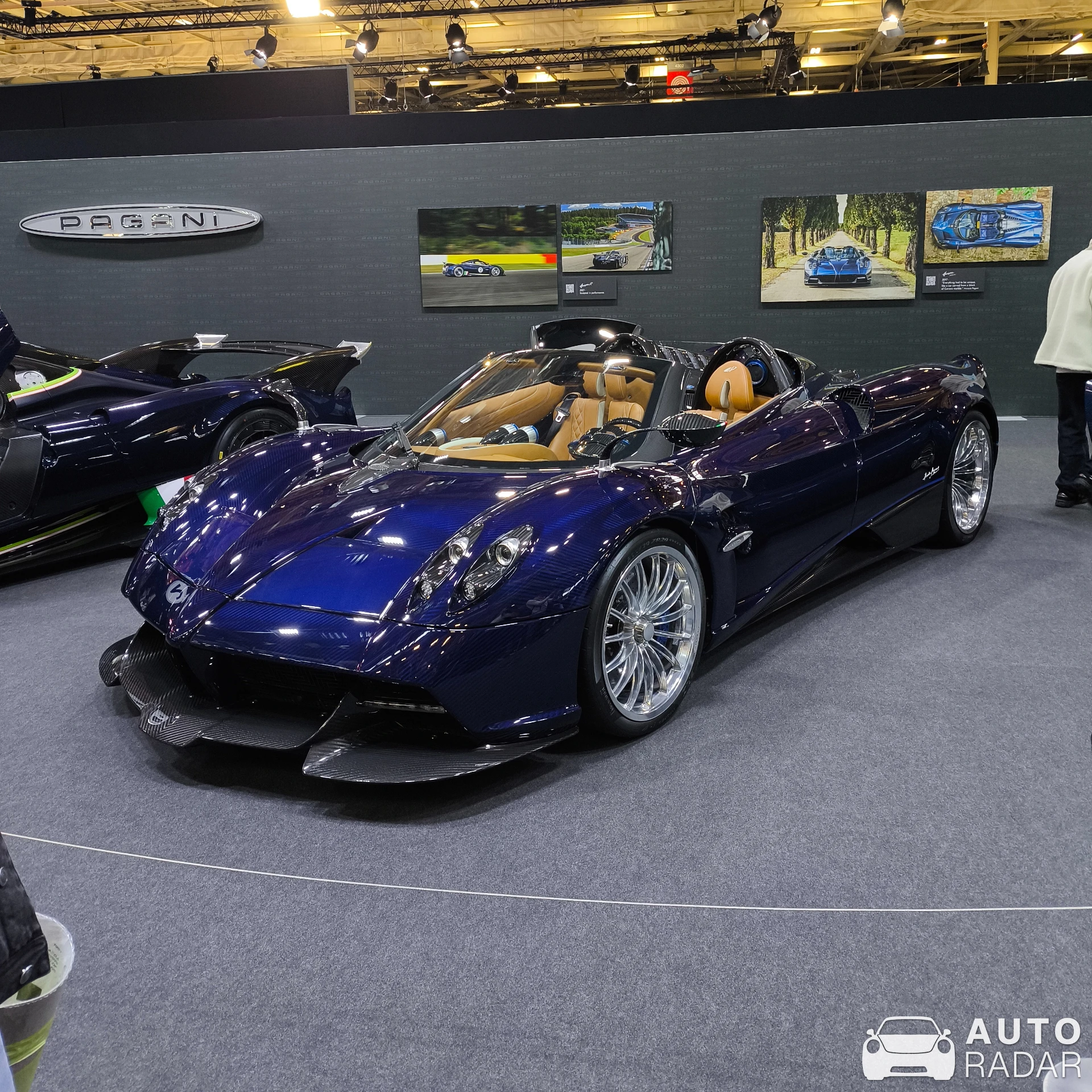 Pagani Huayra Roadster BC spotted in Paris, France